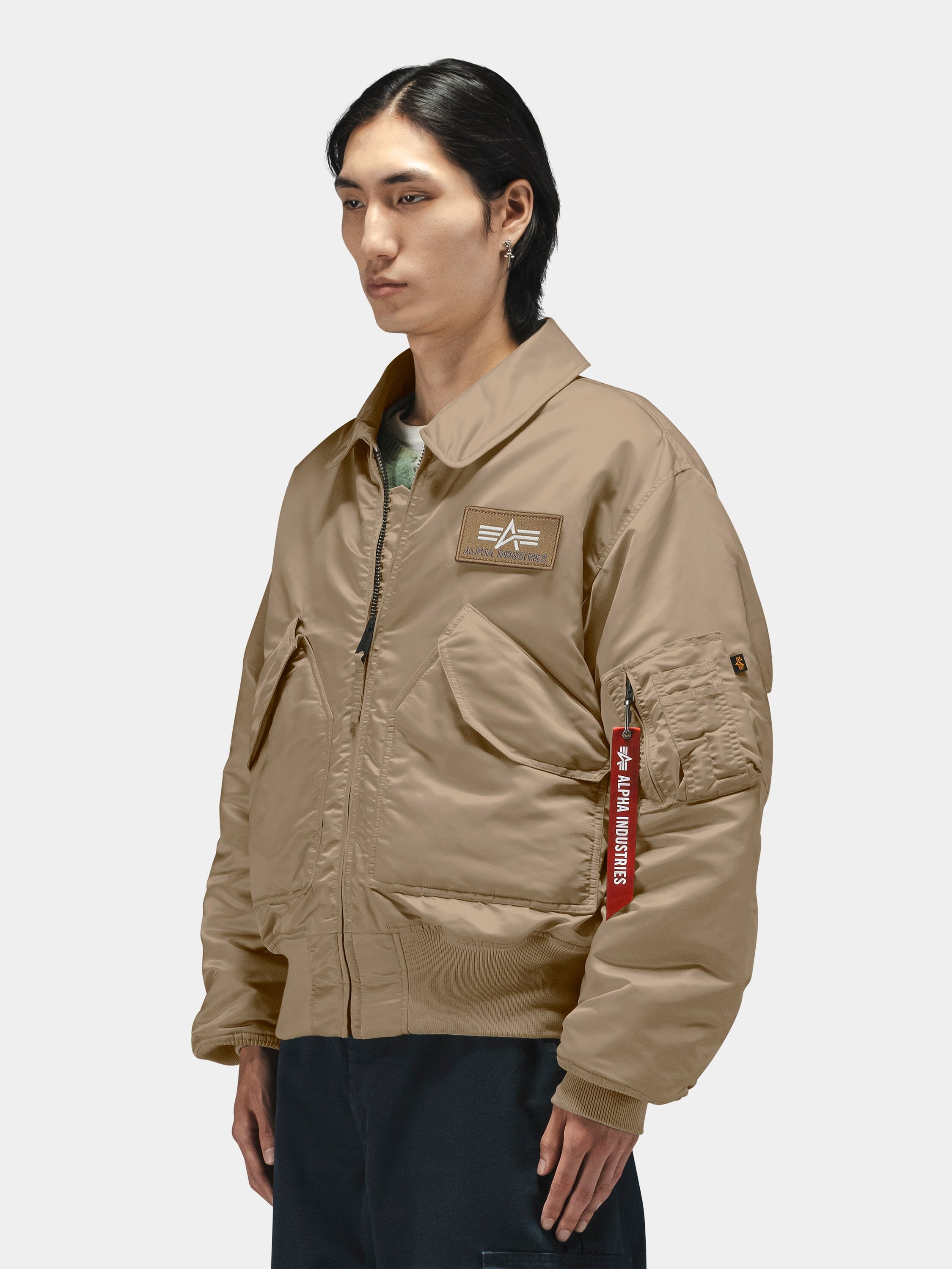 Back view of the CWU bomber