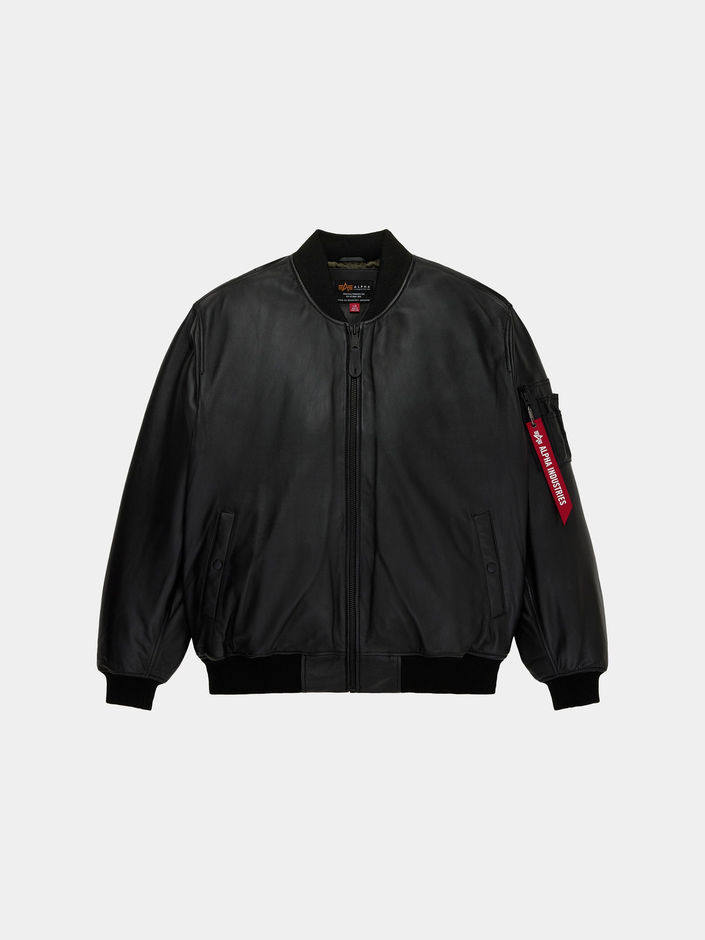 Leather MA-1 Flight Jacket