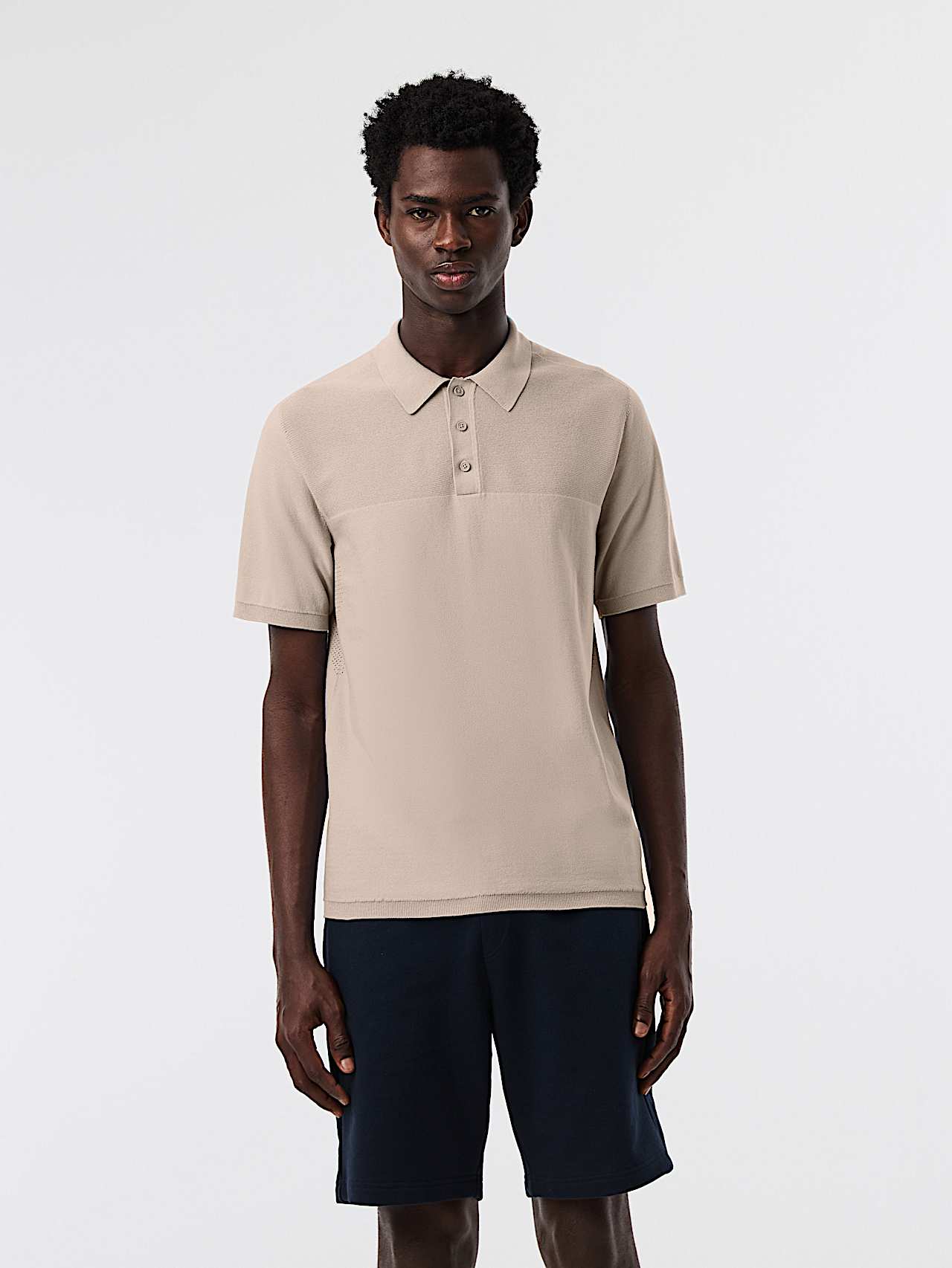 3D Performance Knit Polo Shirt FENZI