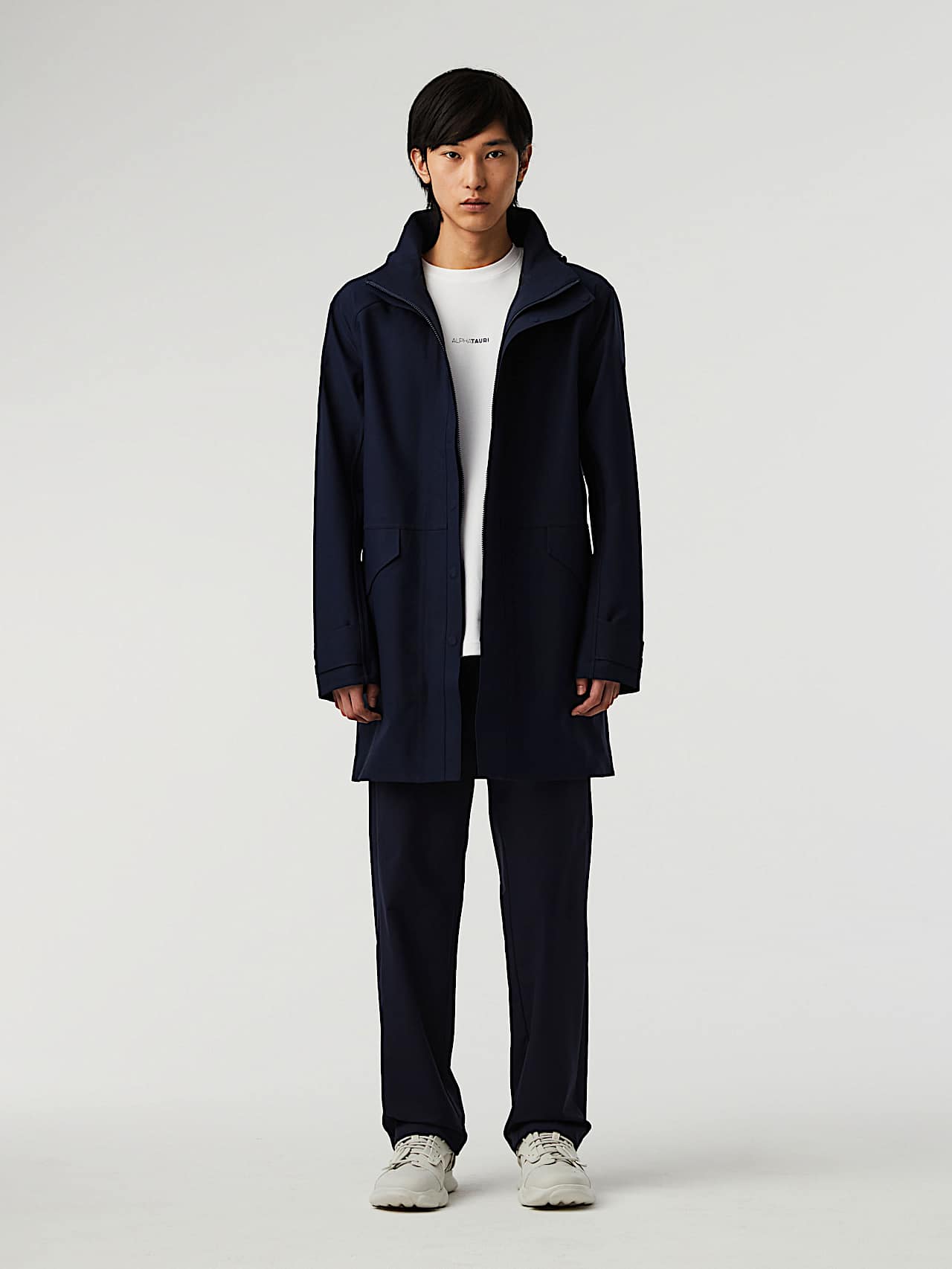 KOOV V11.Y8.01 | Iconic Packable Waterproof Taurobran® Parka in Navy for Men