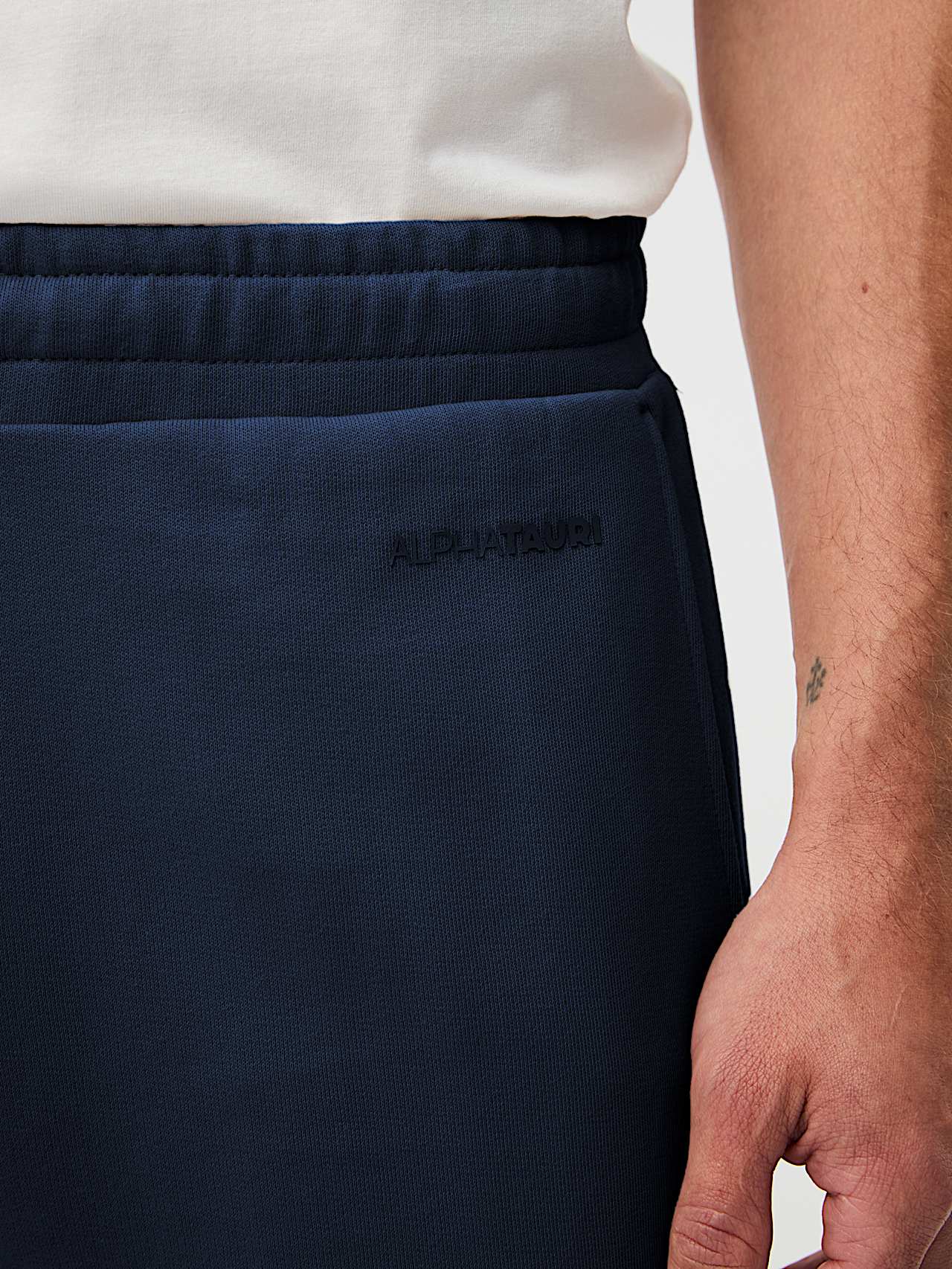 PHERO V3.Y10.01 | Signature Logo Sweatpants in Dark Navy for Men