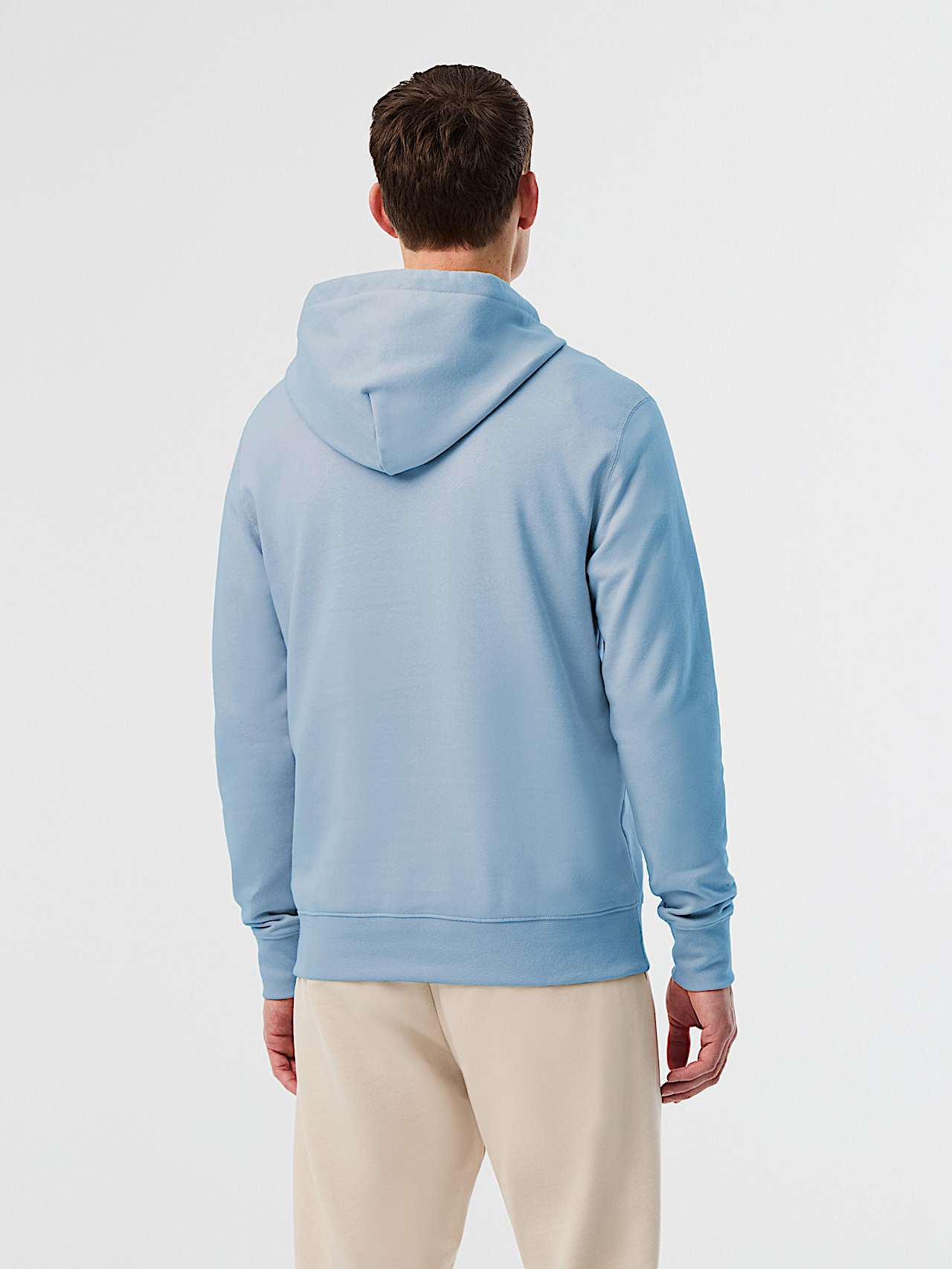 SHERO V4.Y10.01 | Signature Logo Hoodie in Clouded Blue for Men