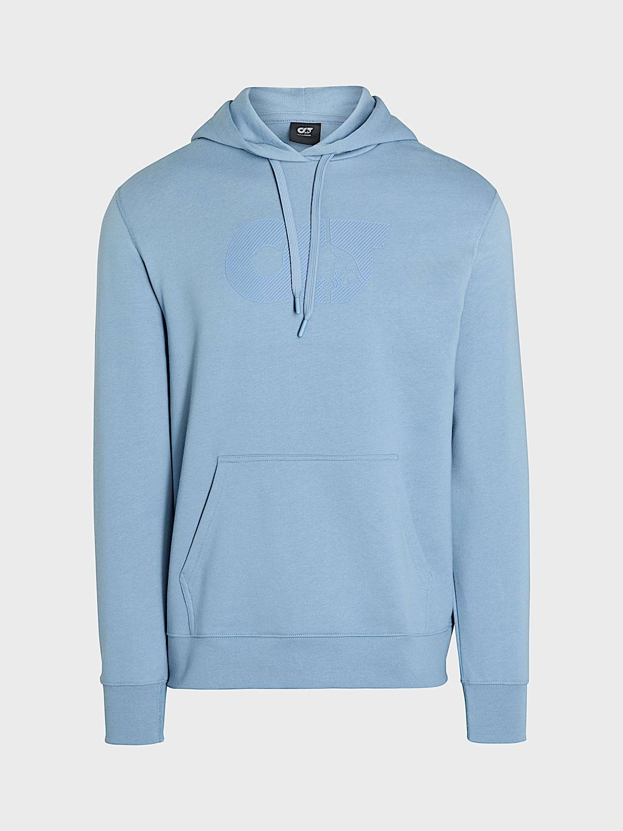 SHERO V4.Y10.01 | Signature Logo Hoodie in Clouded Blue for Men