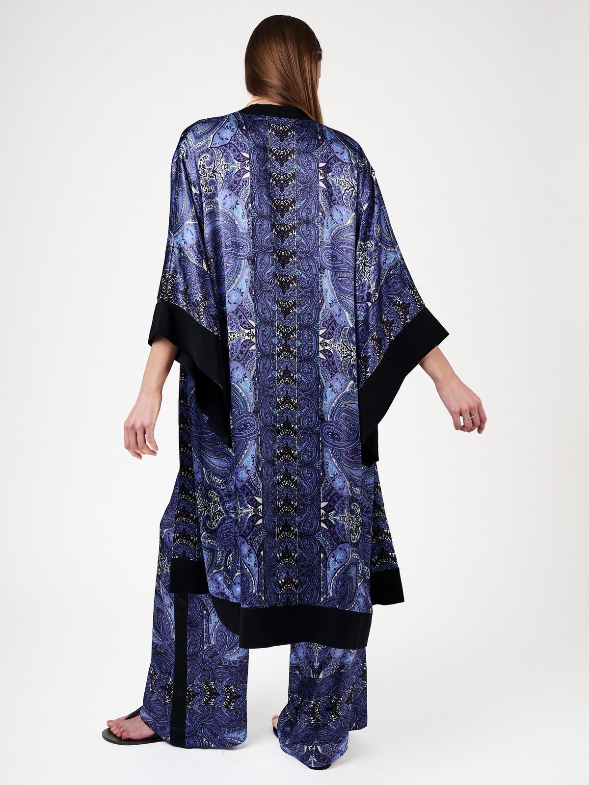 Close crop of the print and belt line