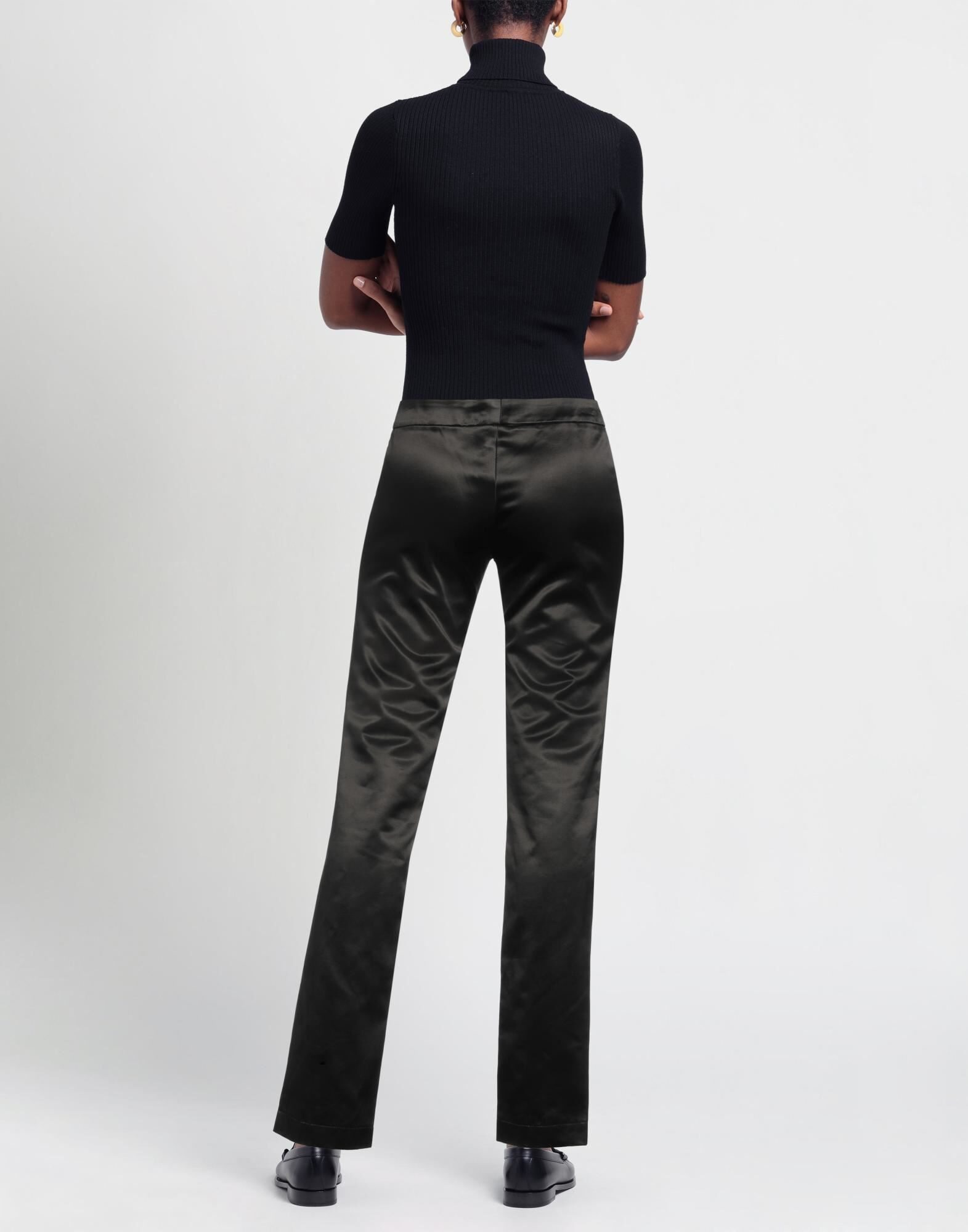 Back view showing closure and silhouette