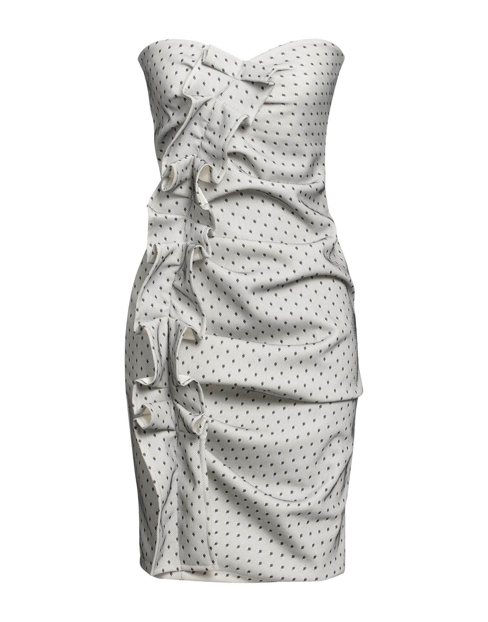 Maille Black Draped Short Dress