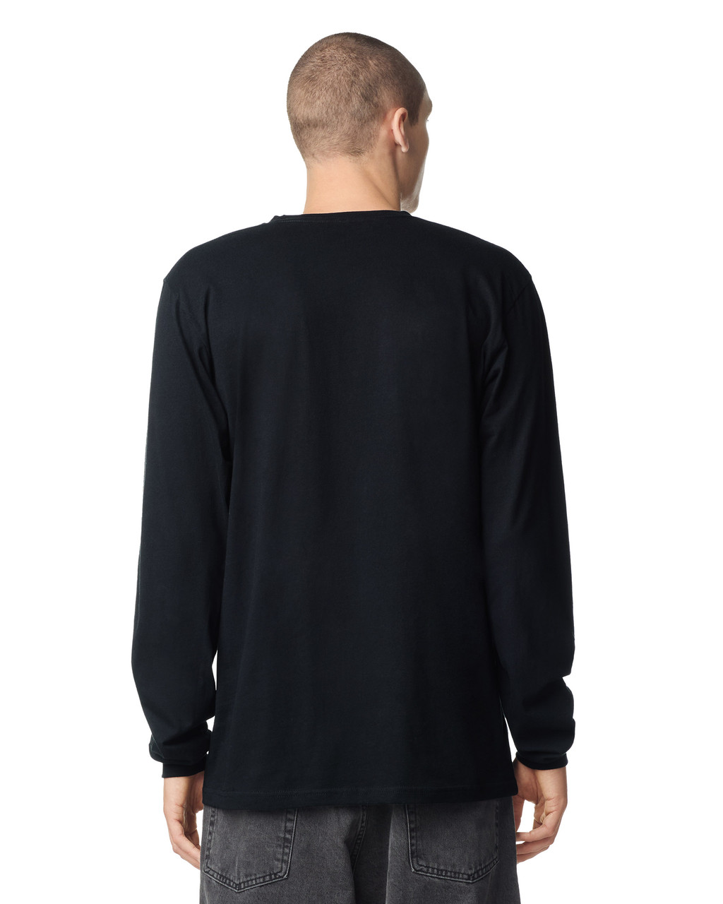 Back or profile view showing the silhouette