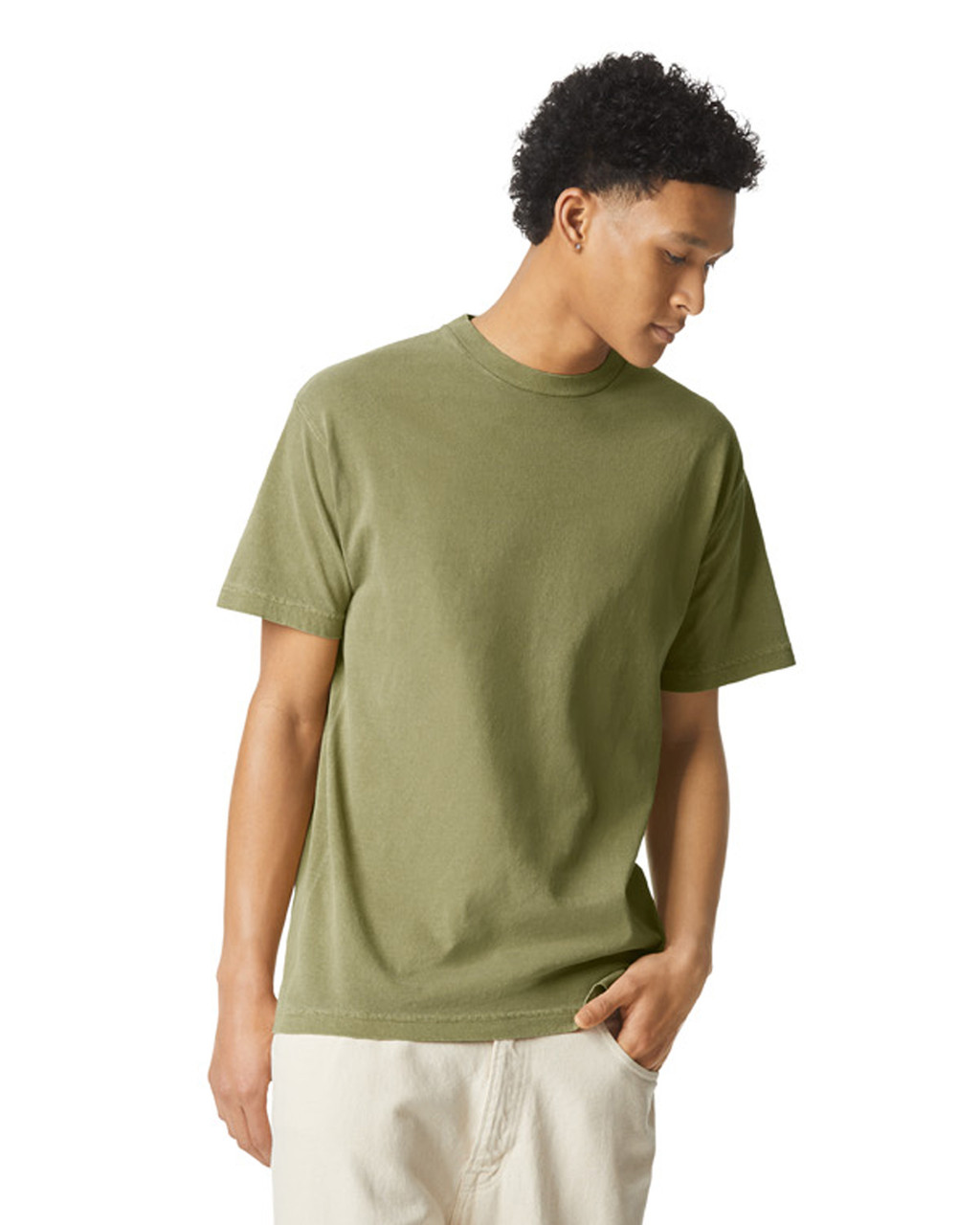 Back or profile view showing the silhouette