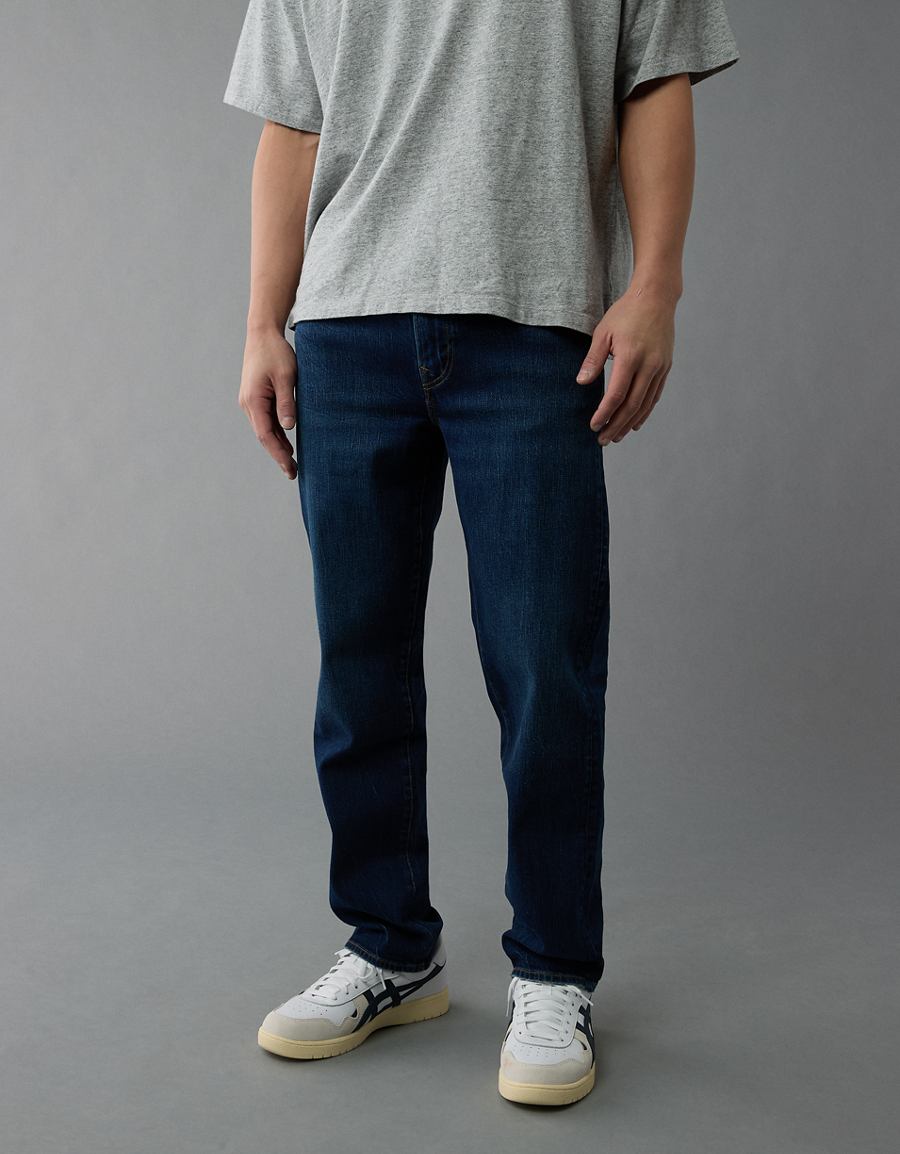 Styled front view with straight thigh and leg