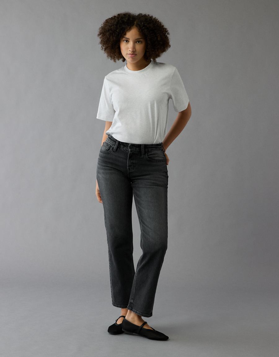 Styled front view showing the straight crop