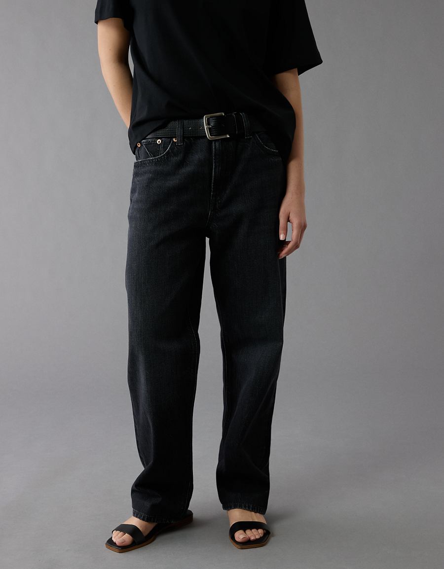 Side view showing the stacked hem