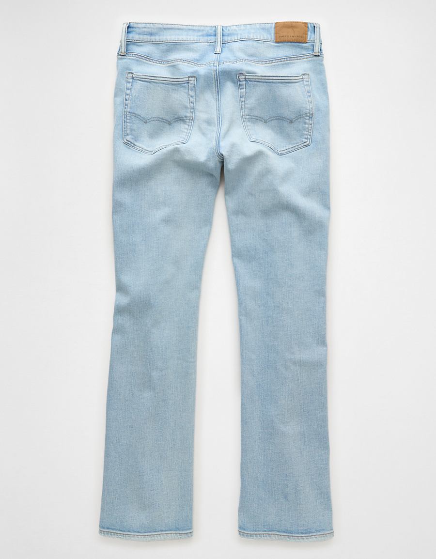 Back product view with bootcut leg