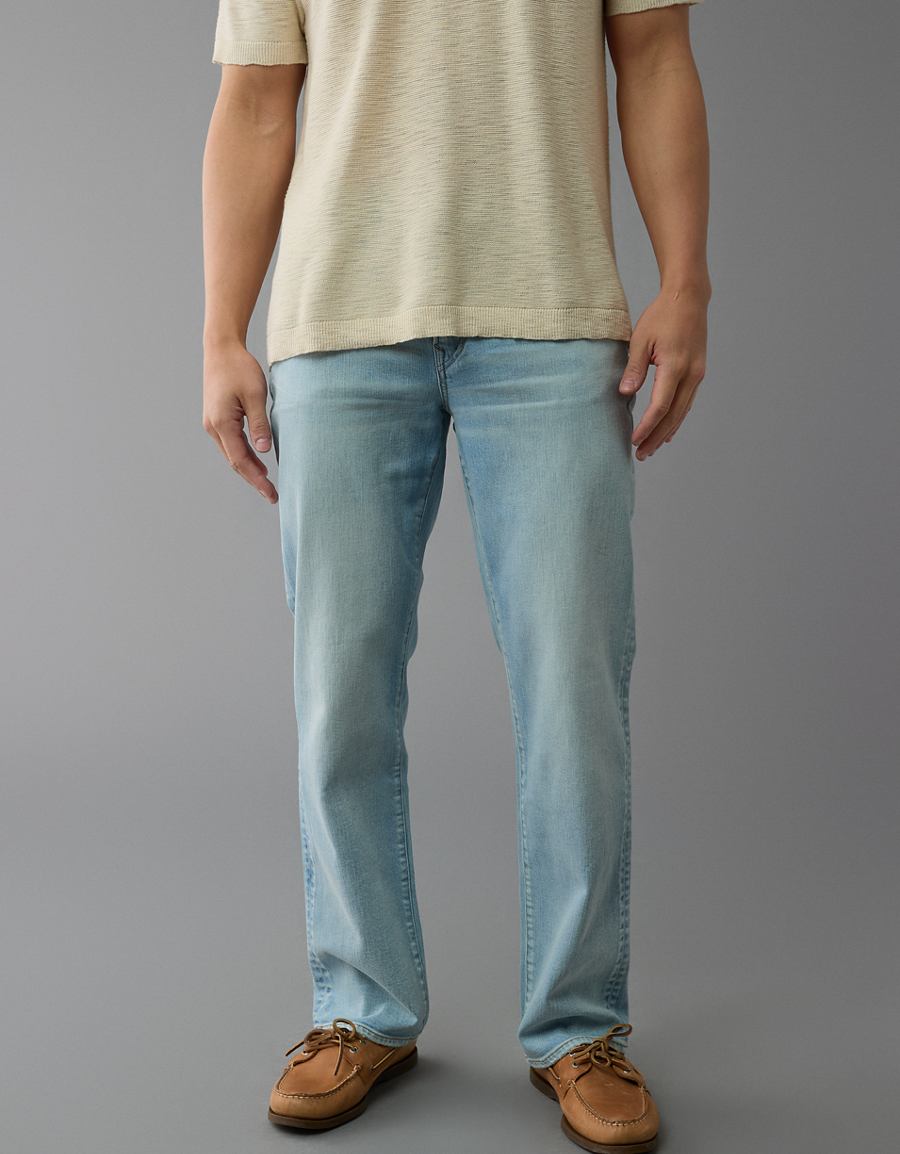 Styled front view over boots