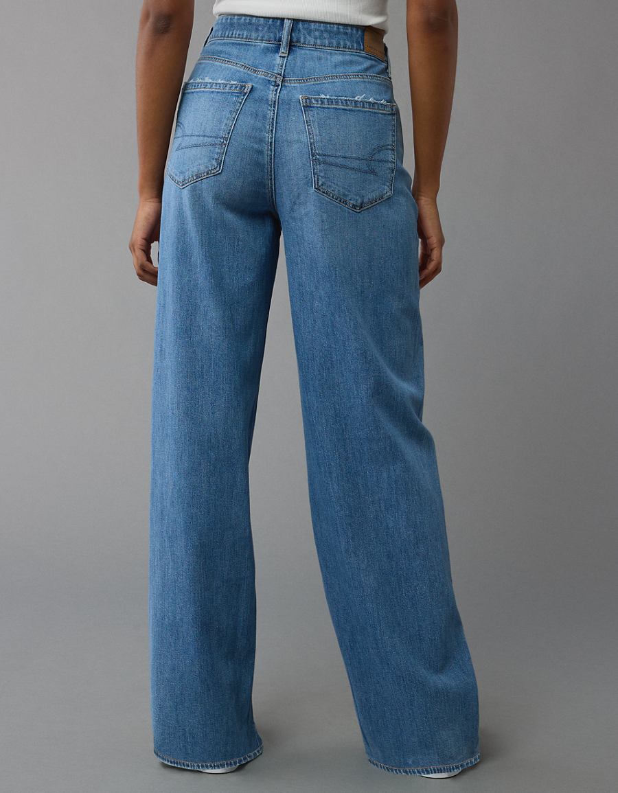 Styled back view with full relaxed volume
