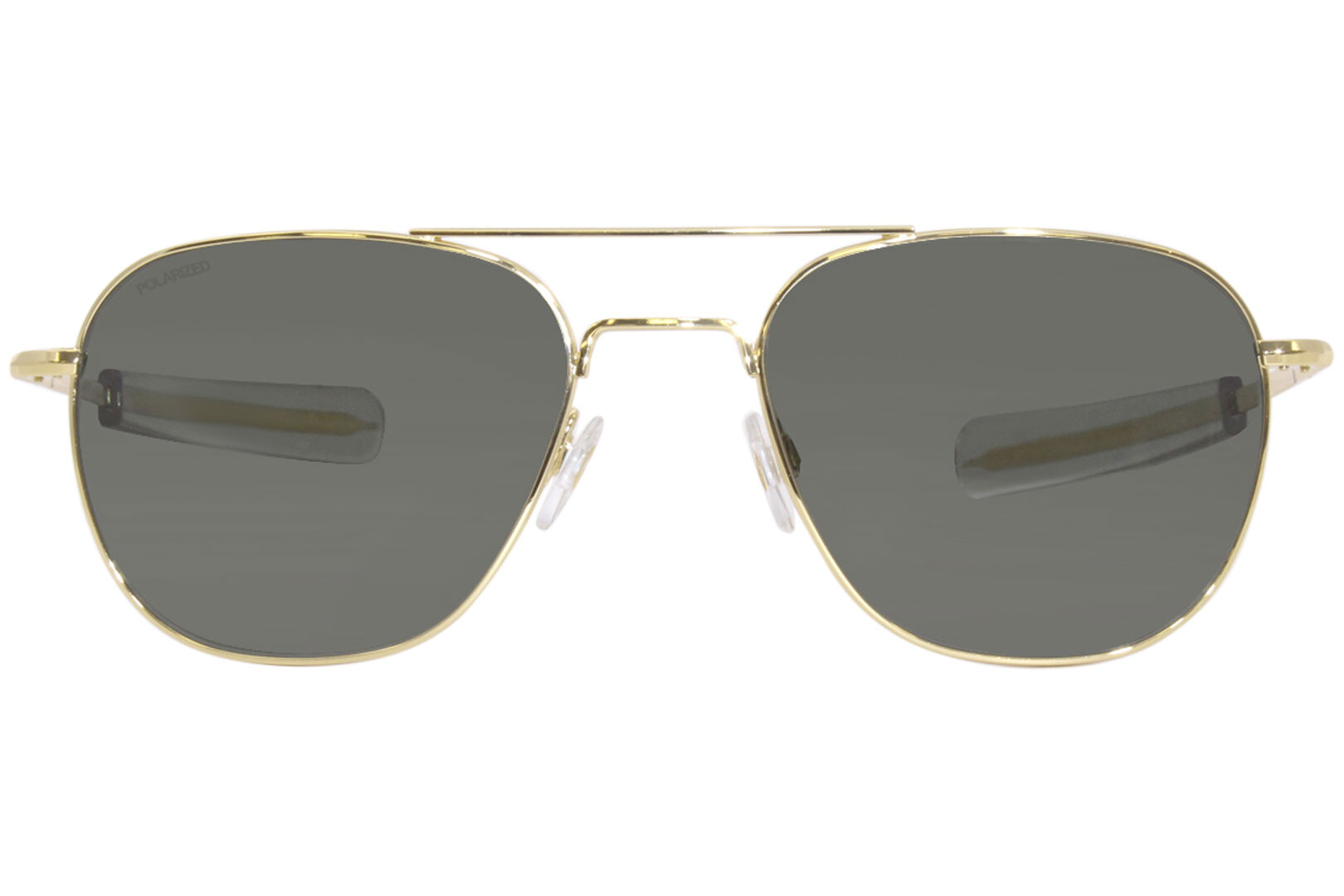 Gold frame front view