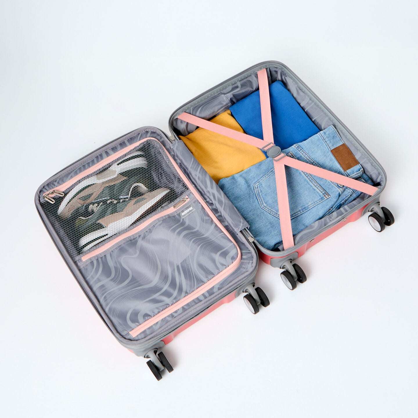 Styled interior packing view