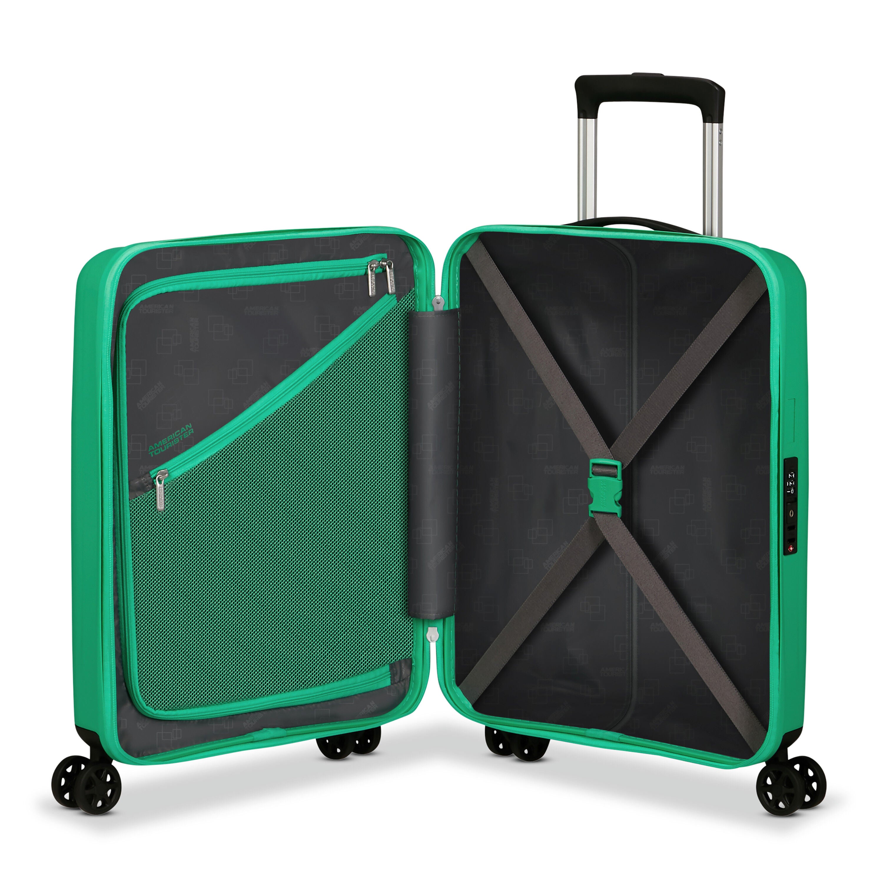Interior divider and packing straps