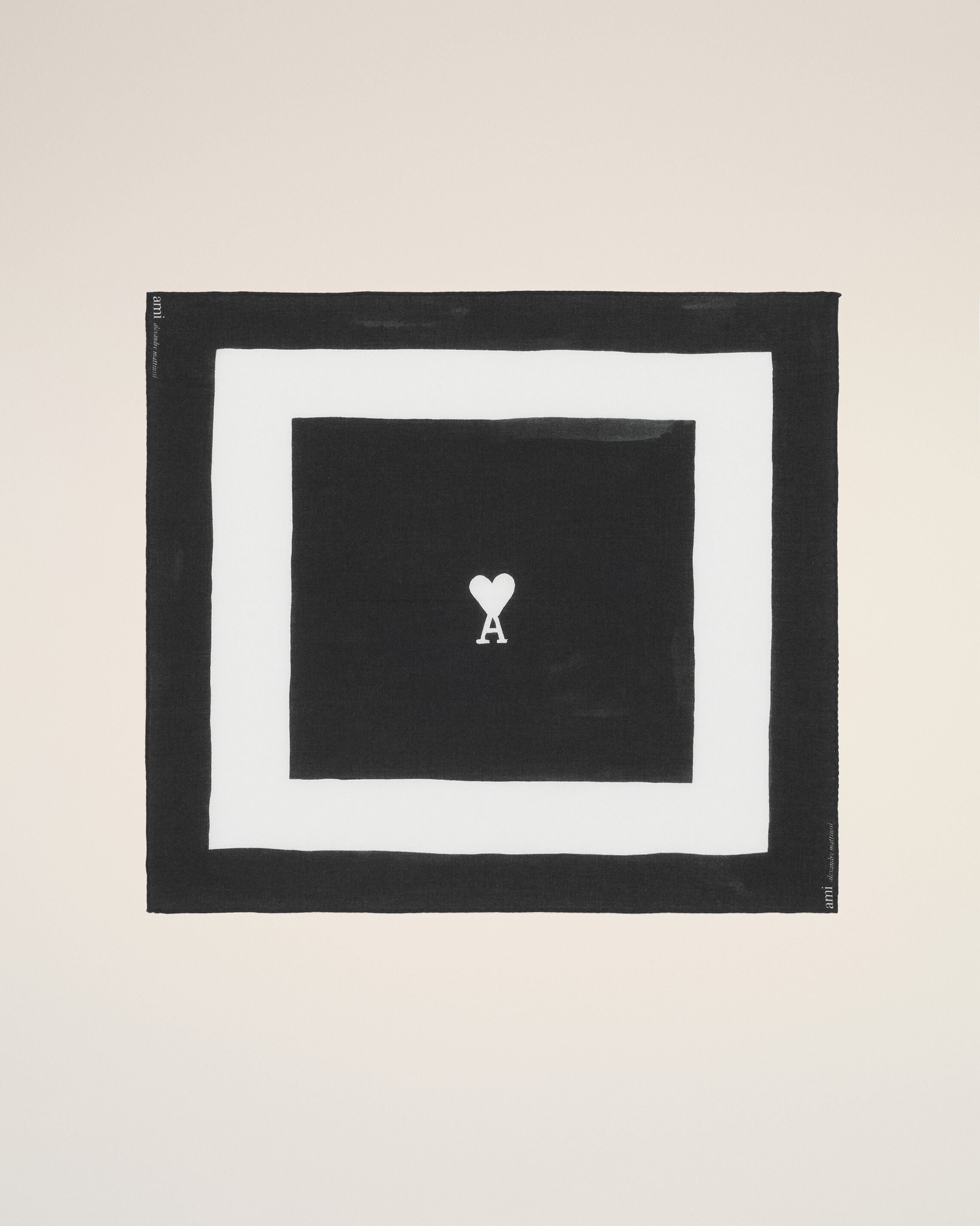Ami de Coeur Printed Scarf