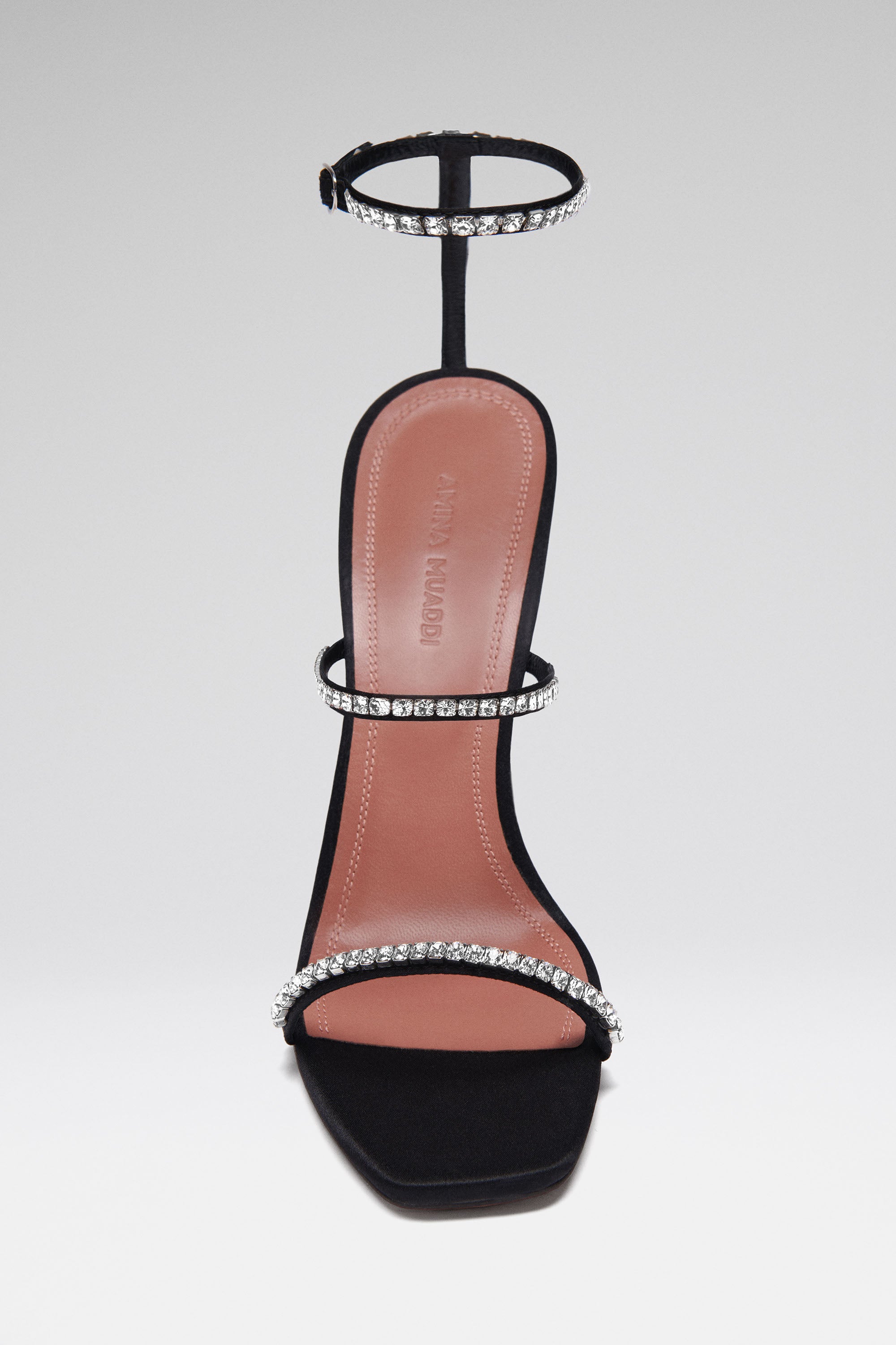 crystal strap detail
