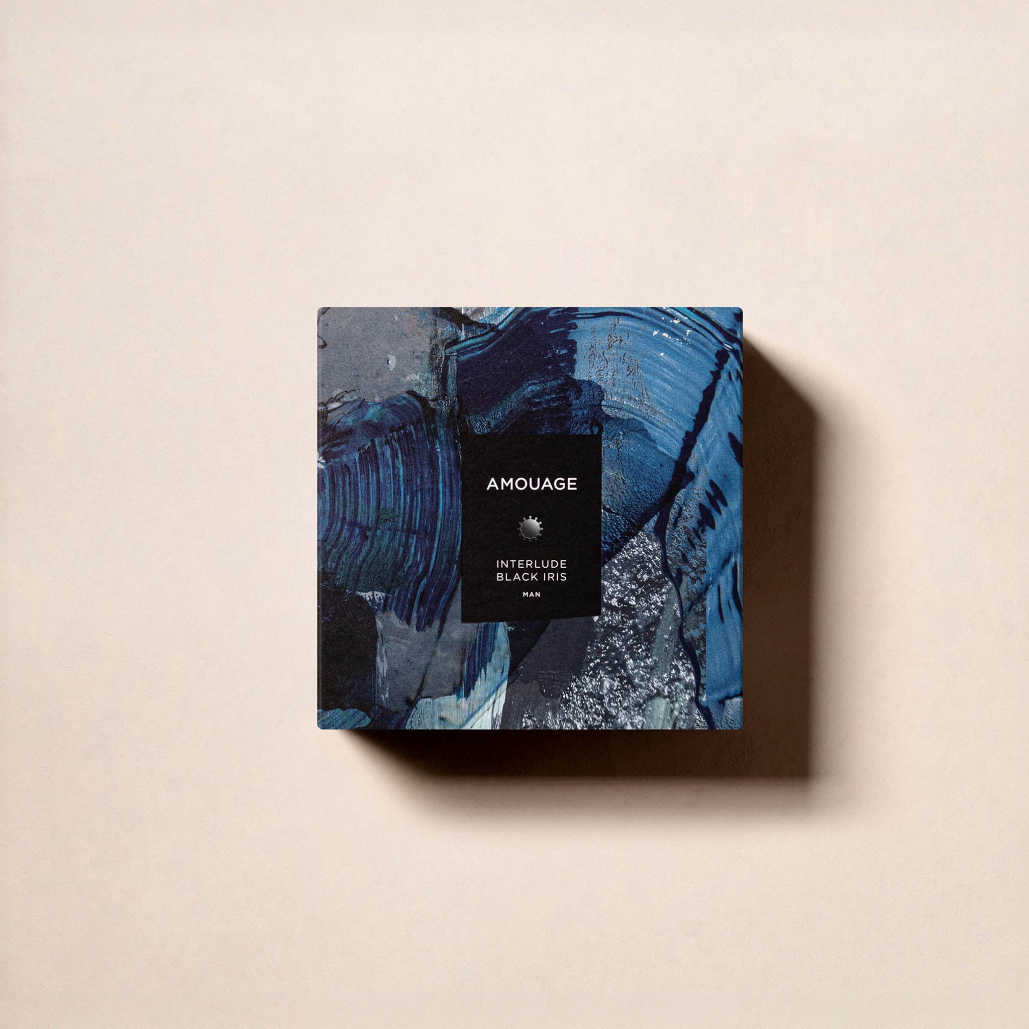 Interlude Black Iris Man presentation box