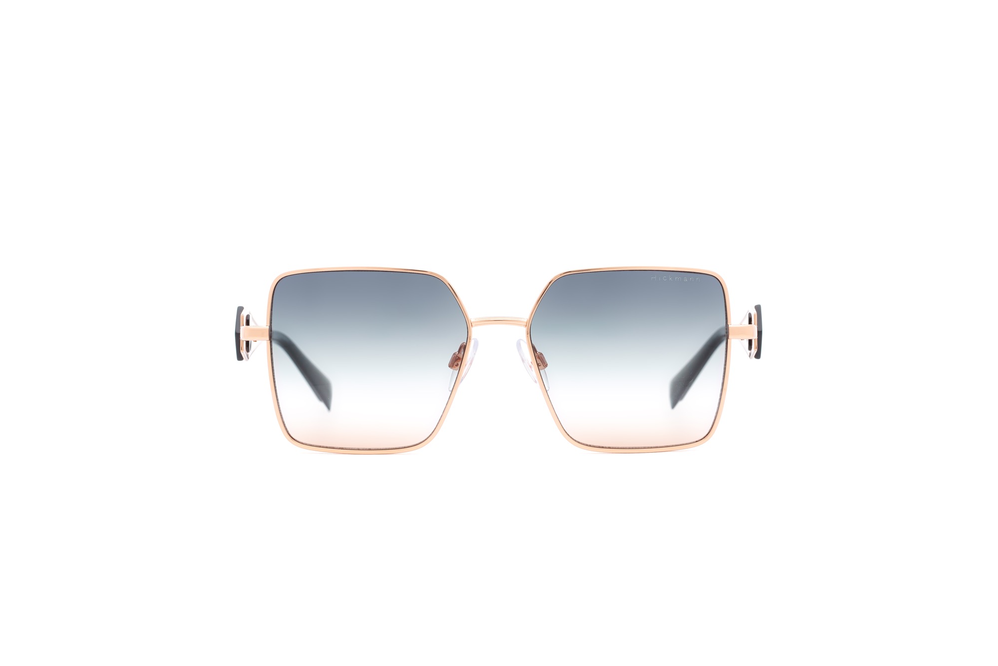 HI3186 Smoked-Lens Metal Sunglasses
