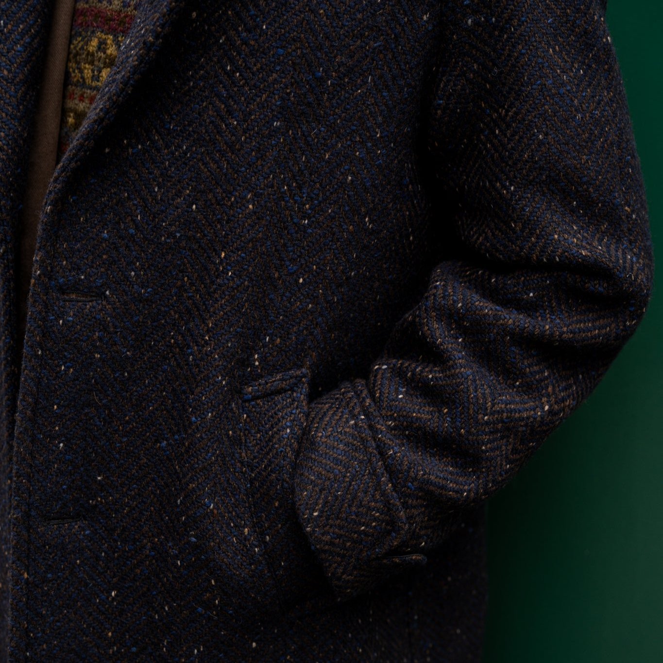 Lapel and pocket detail