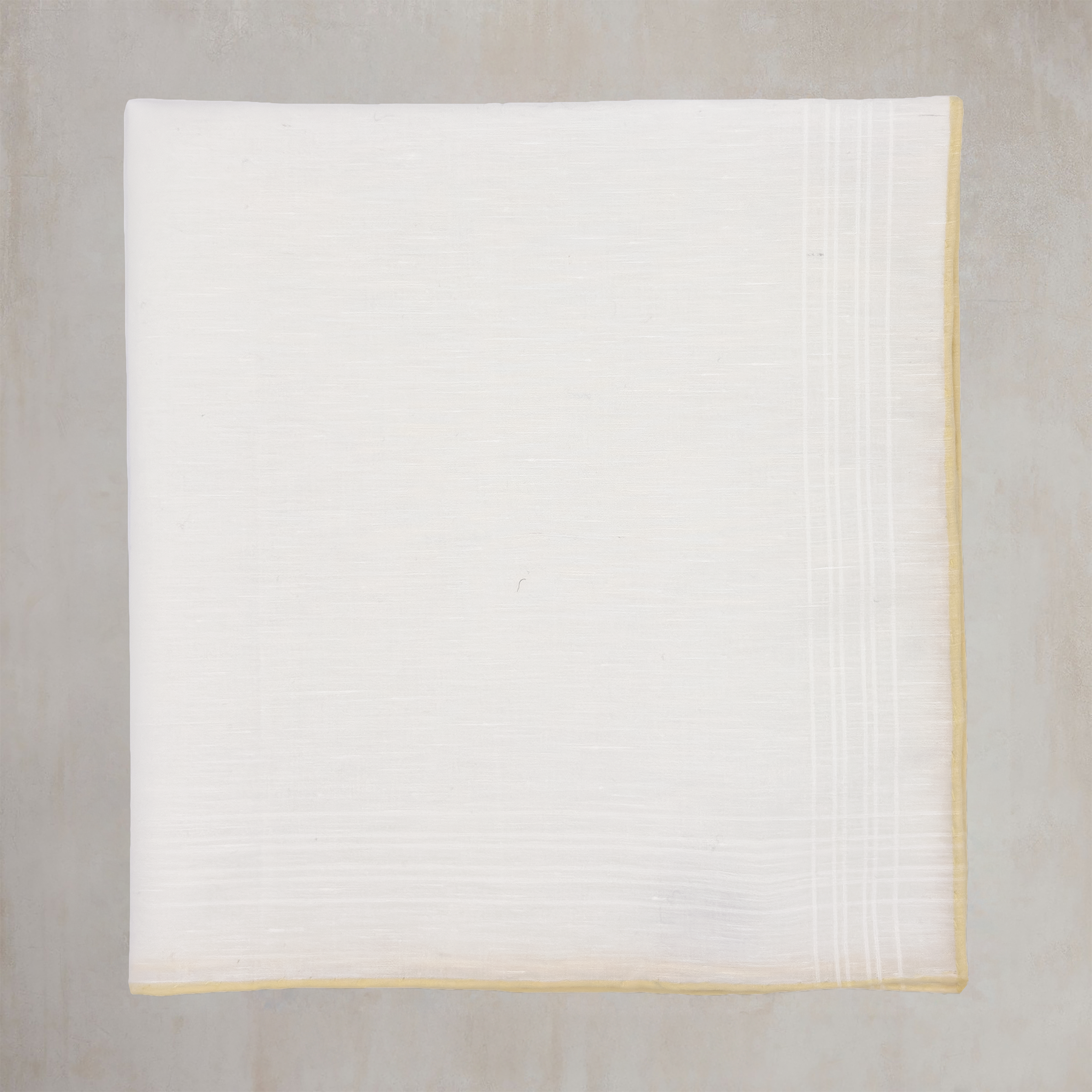 Folded square with subtle check
