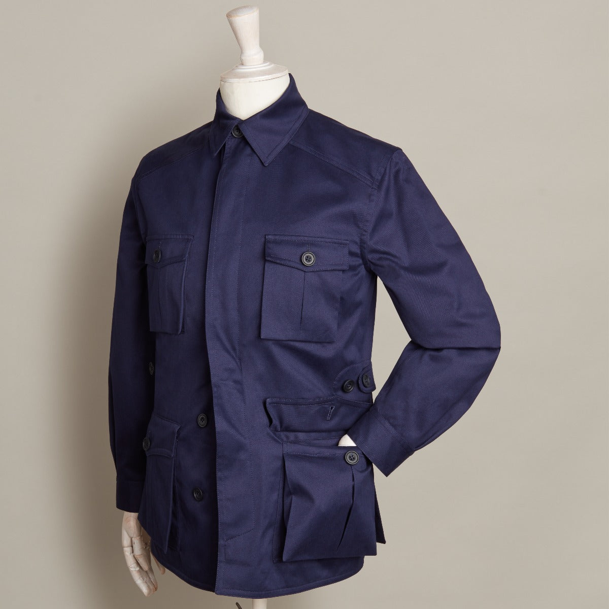 Three-quarter jacket view