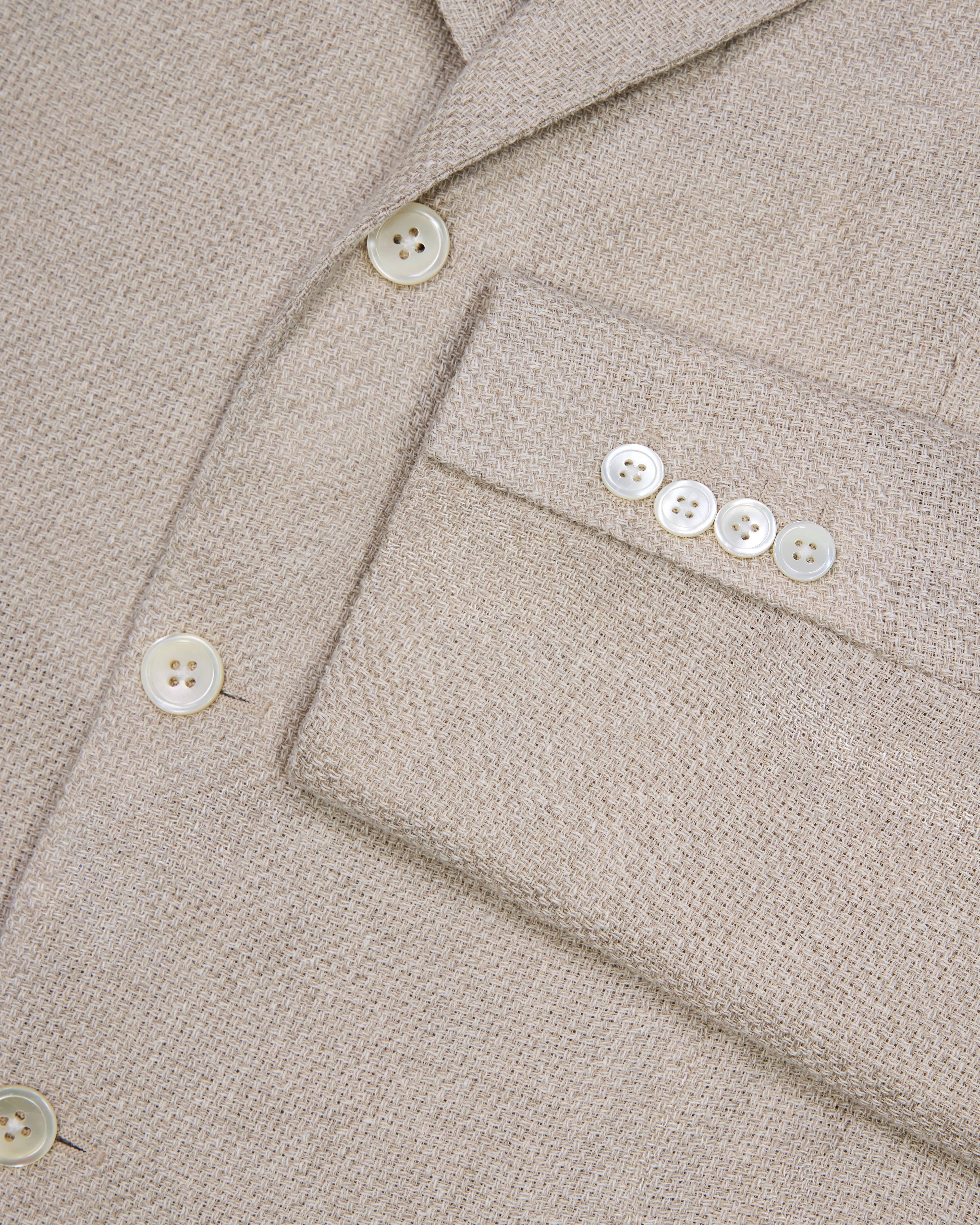 Button and pocket detail