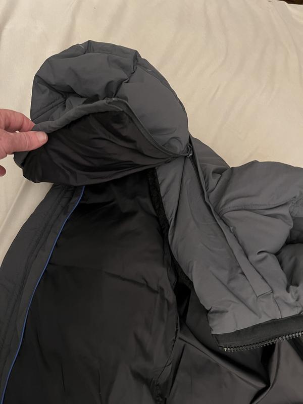 removable hood detail