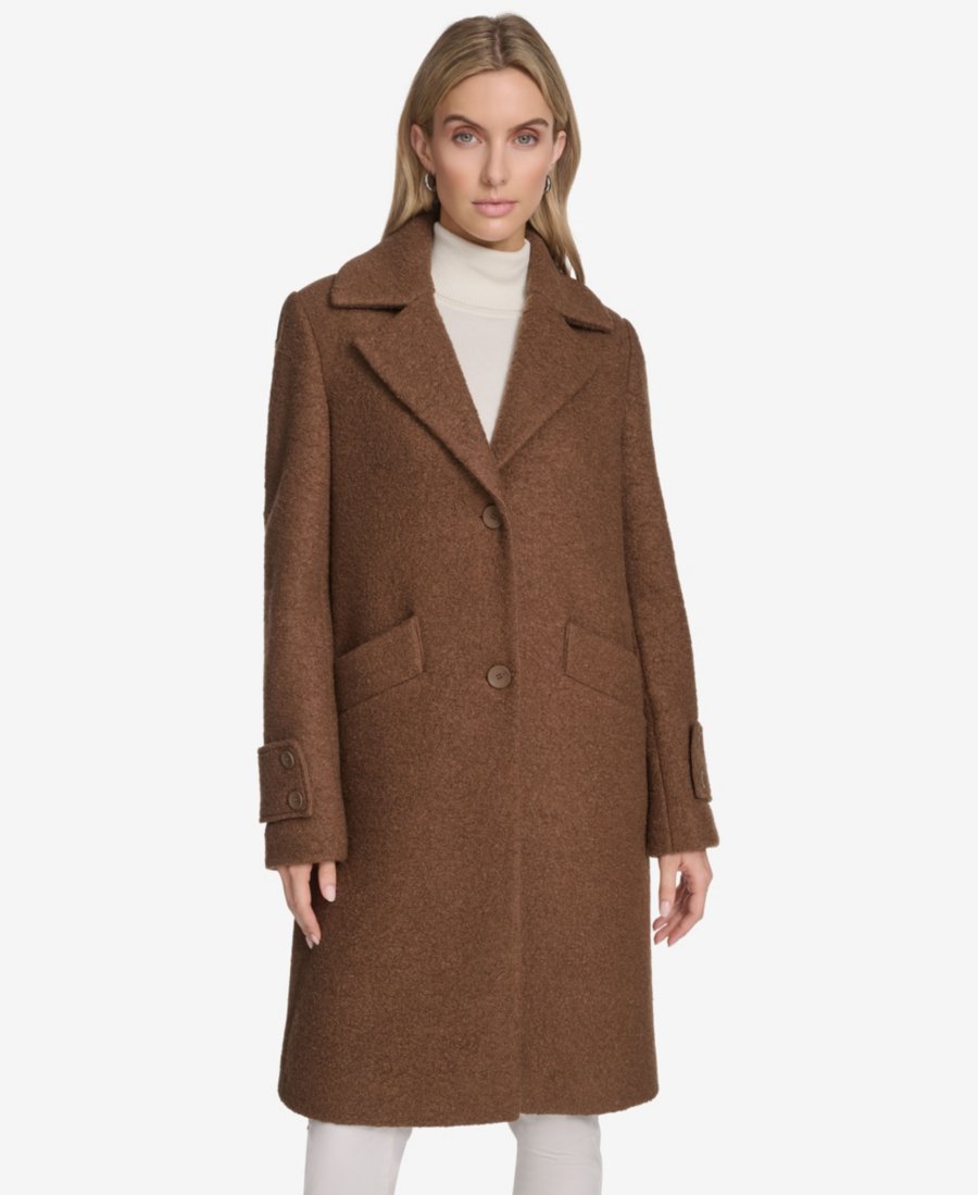 Regine Soft Wool Boucle Coat