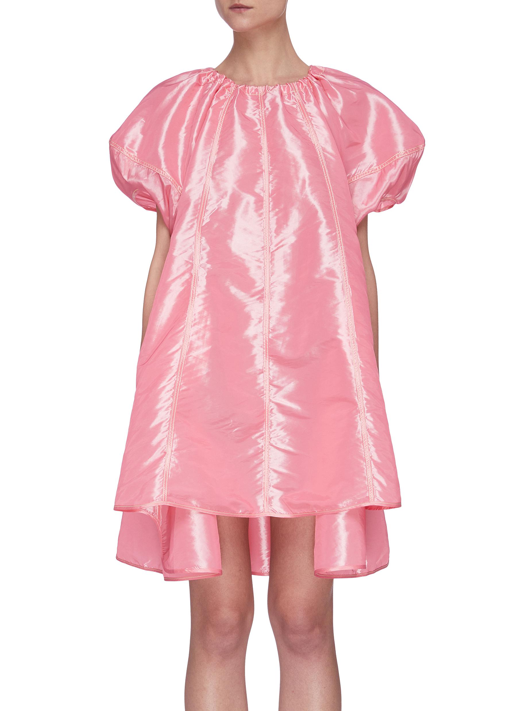 Puff Sleeve Off-Shoulder Dress