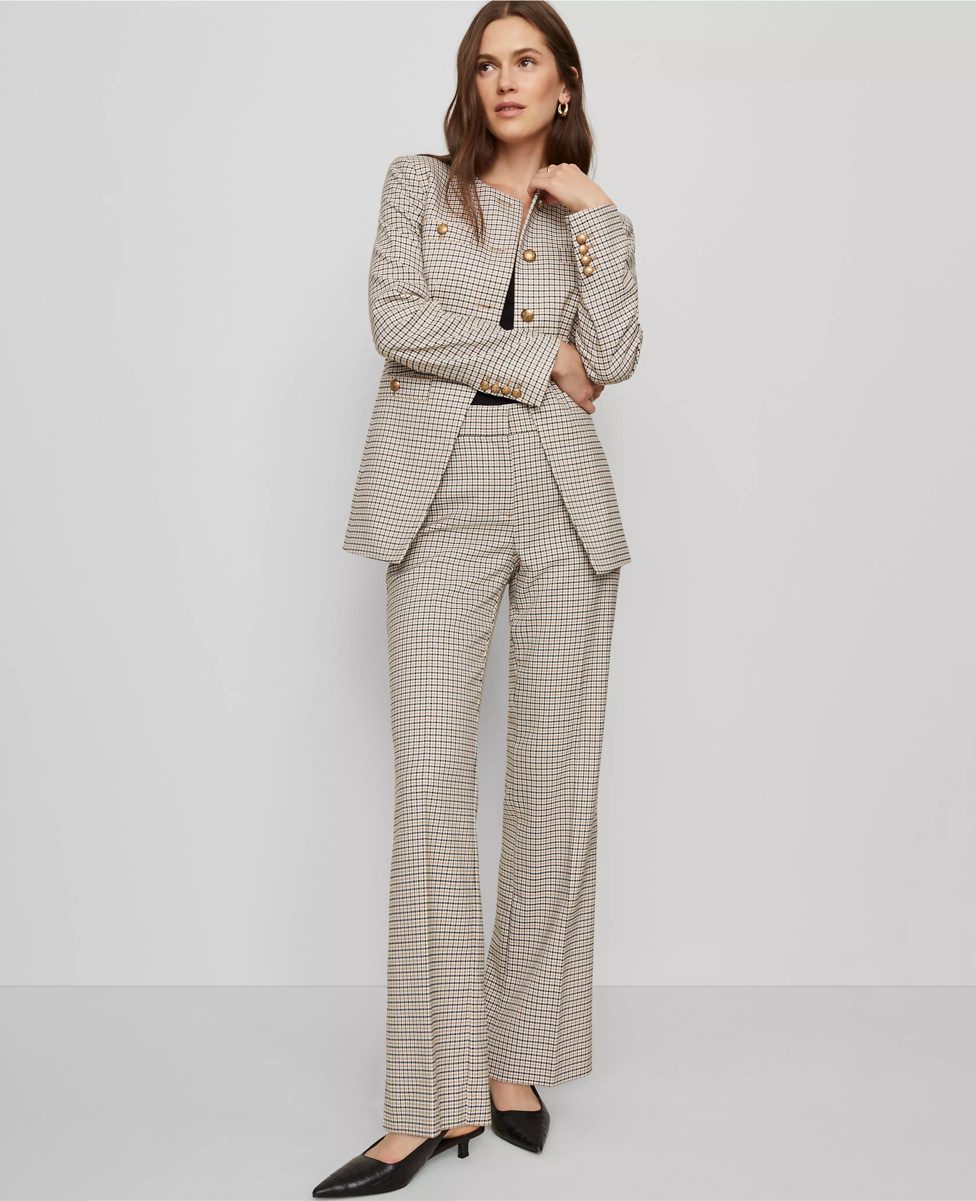 houndstooth tailoring