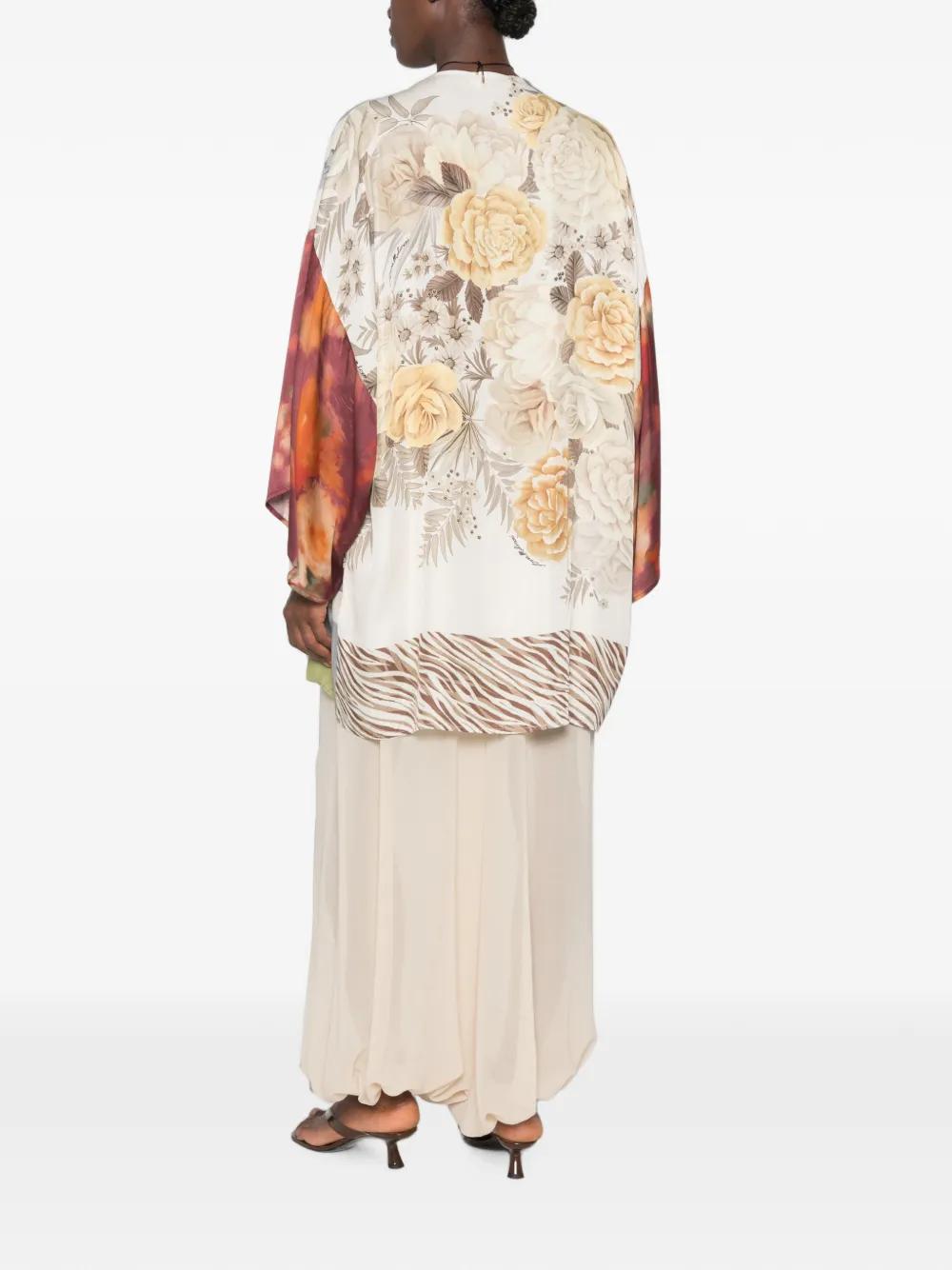 floral jacket side view