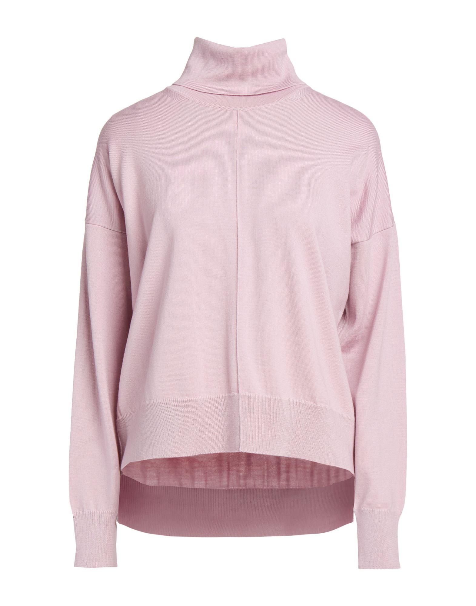 lilac merino turtleneck