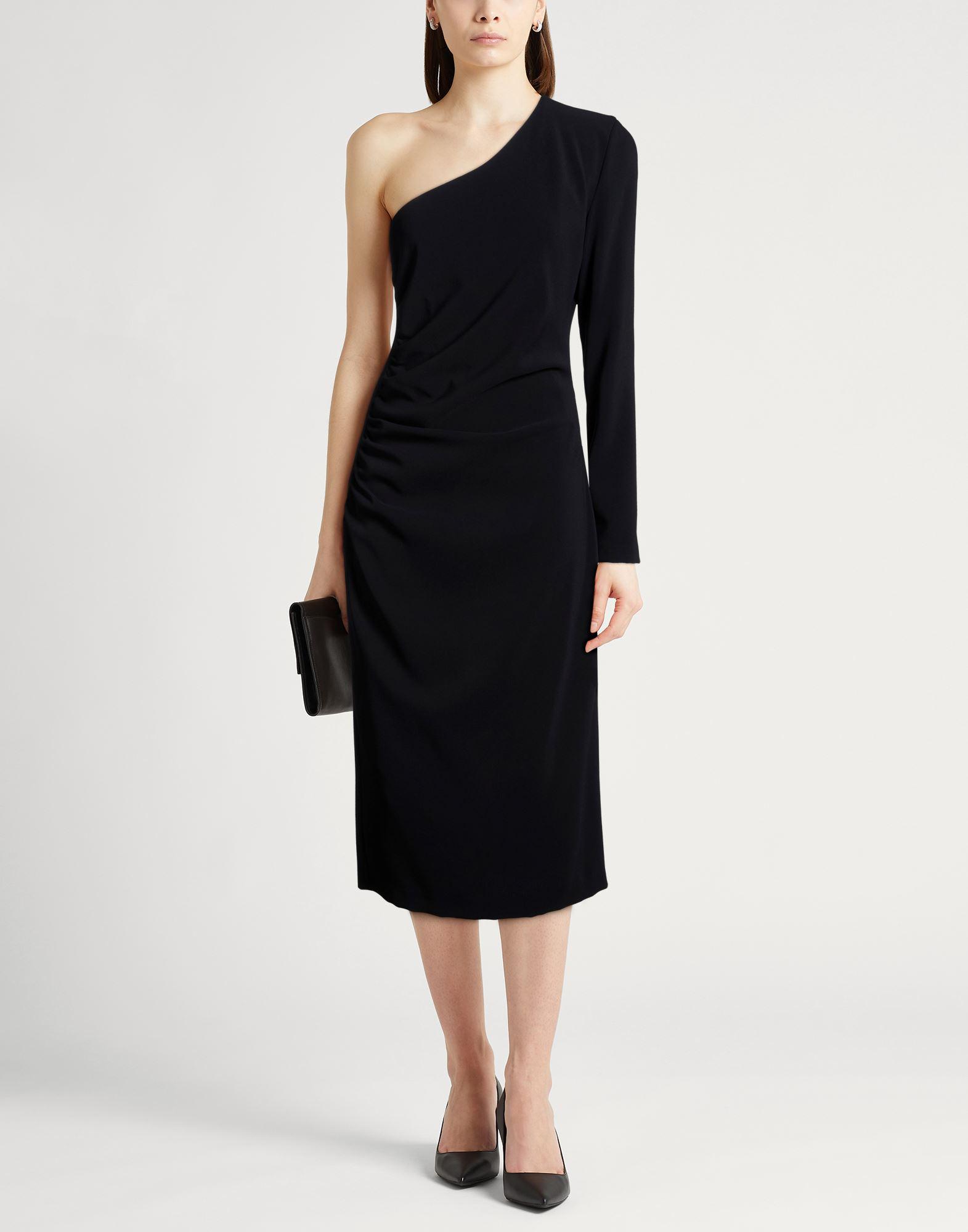 black midi dress alternate view