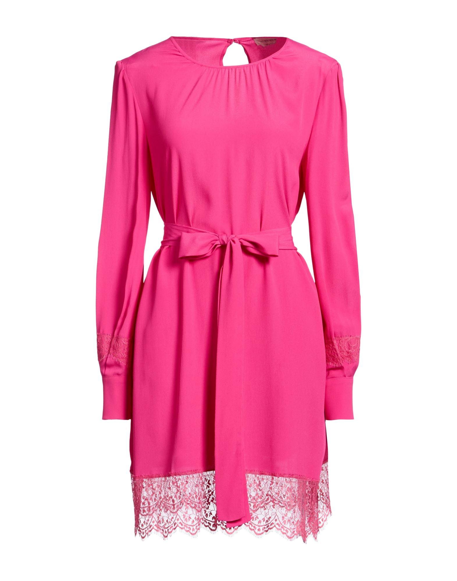 fuchsia mini dress