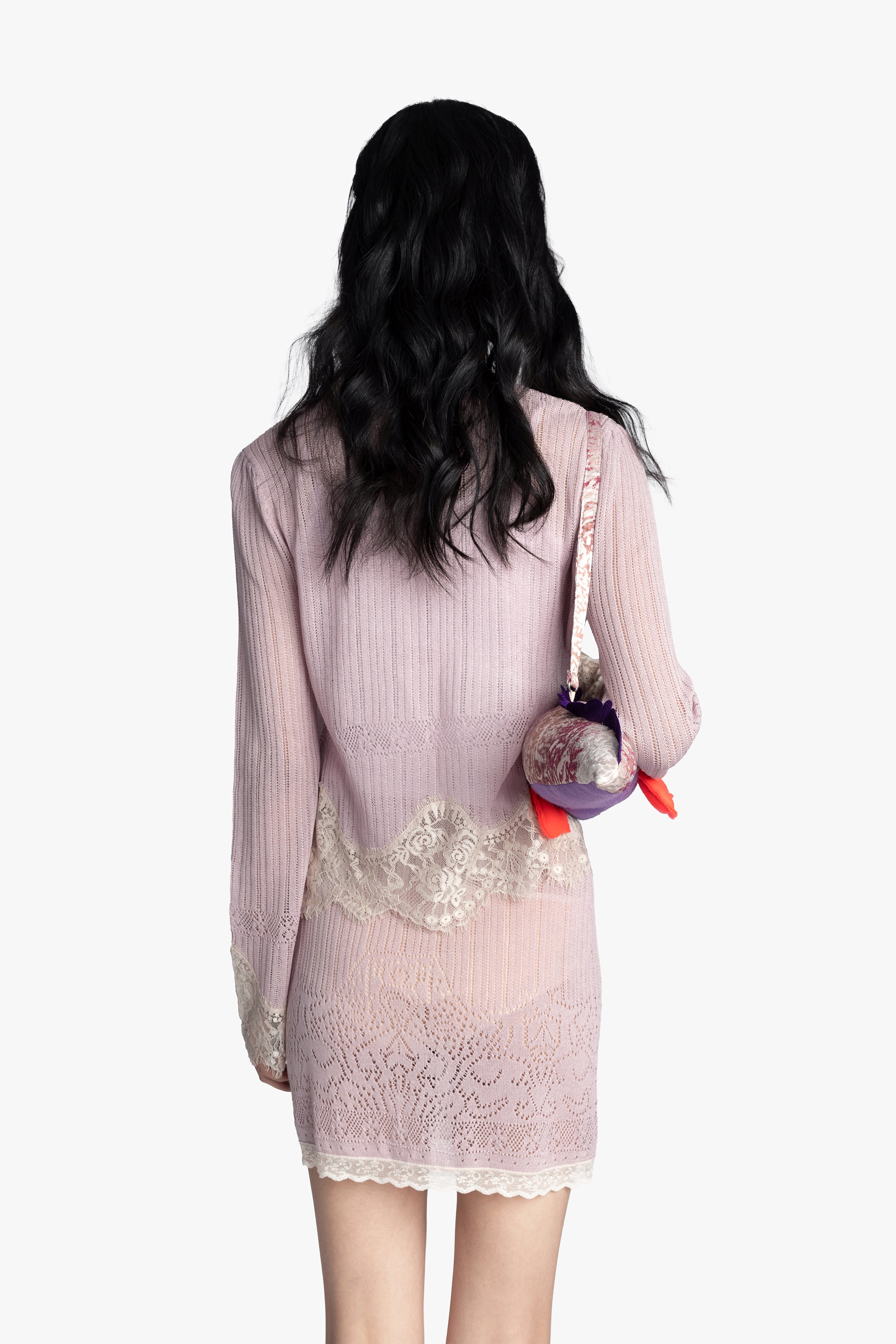 Alligator Bag - Blush Multi detail 5