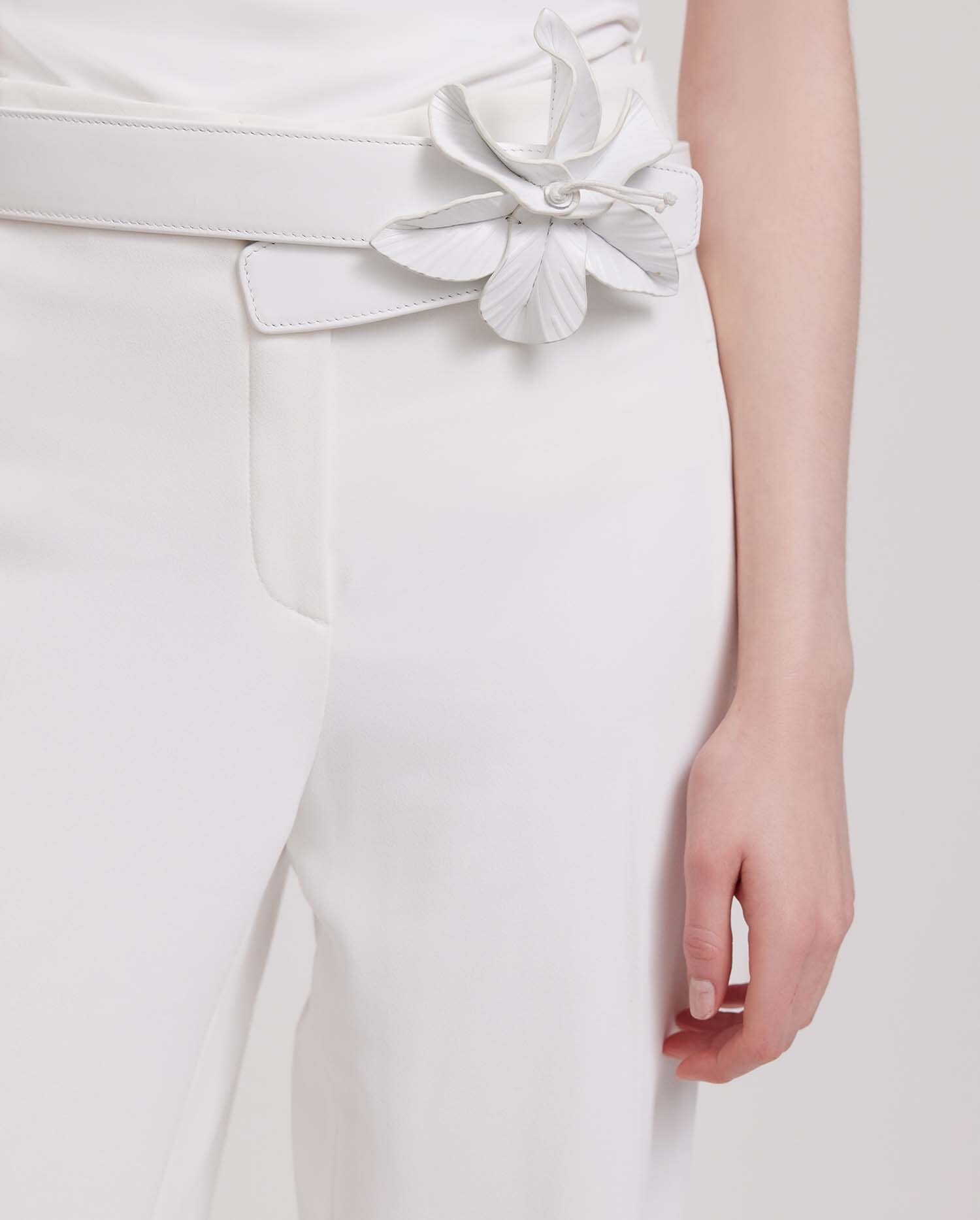white belt closeup