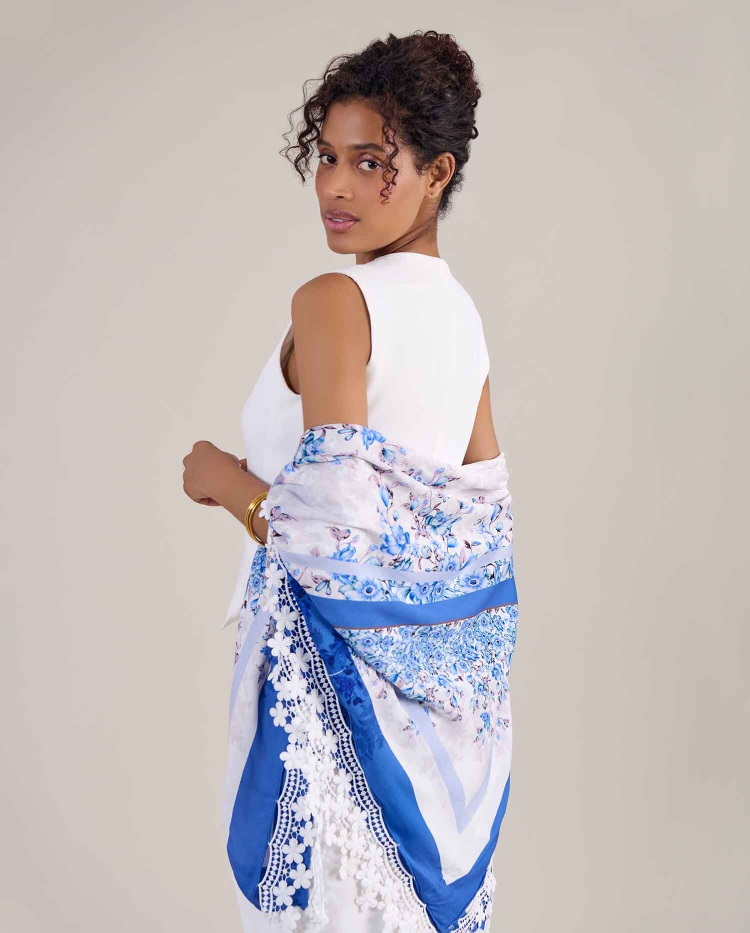 wrapped shawl view