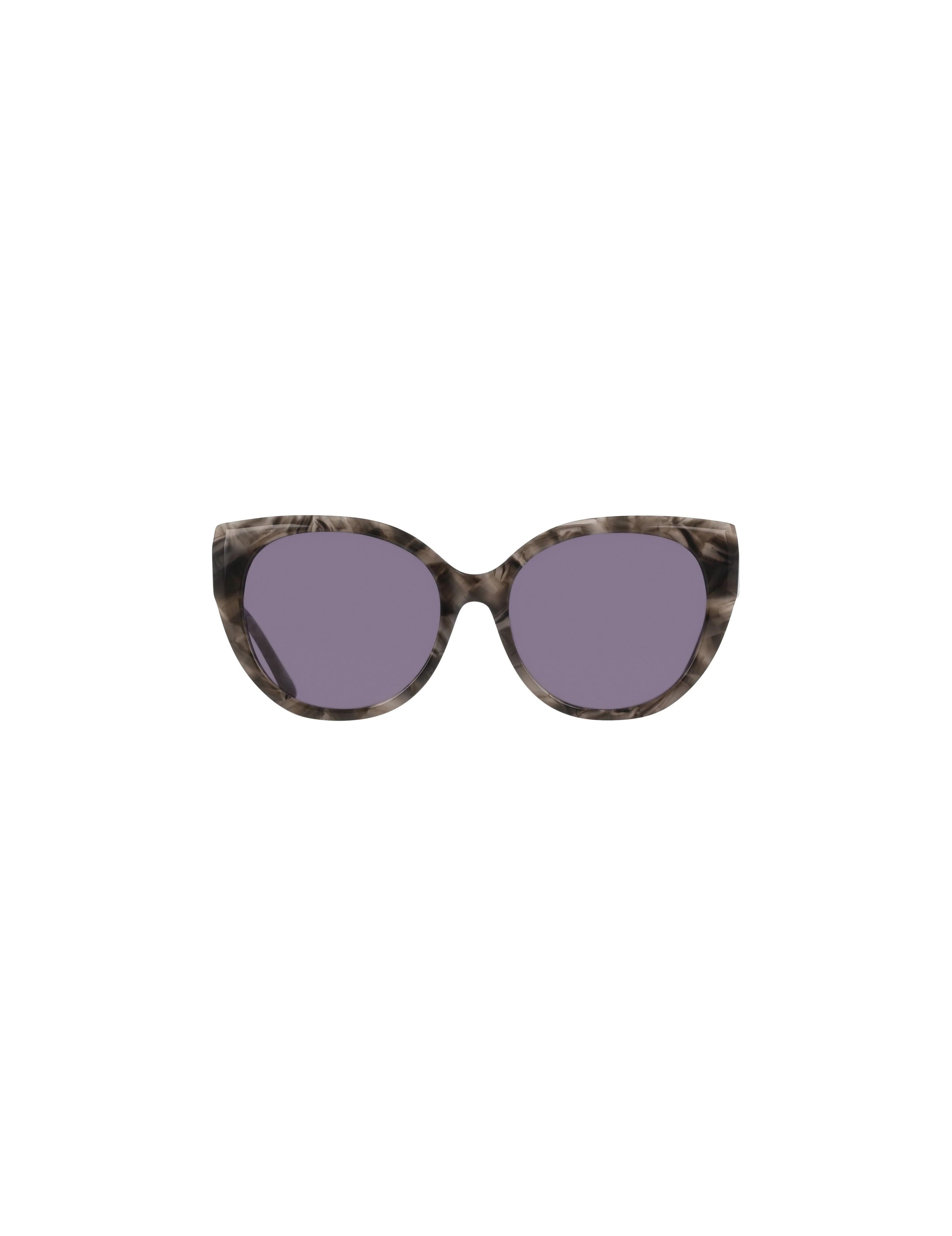 Cat-Eye Marbleized Sunglasses