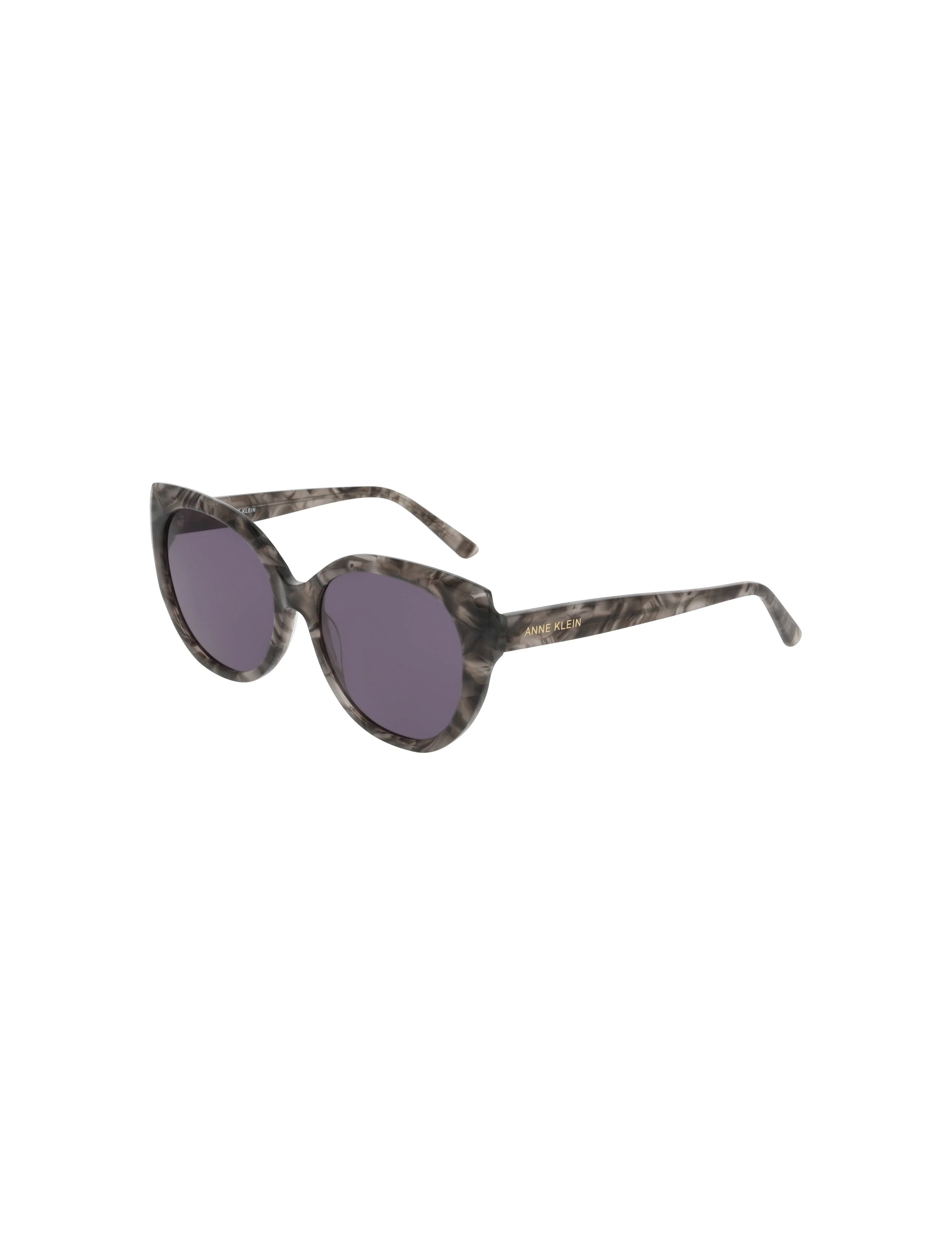 Cat-Eye Marbleized Sunglasses — official side/profile view