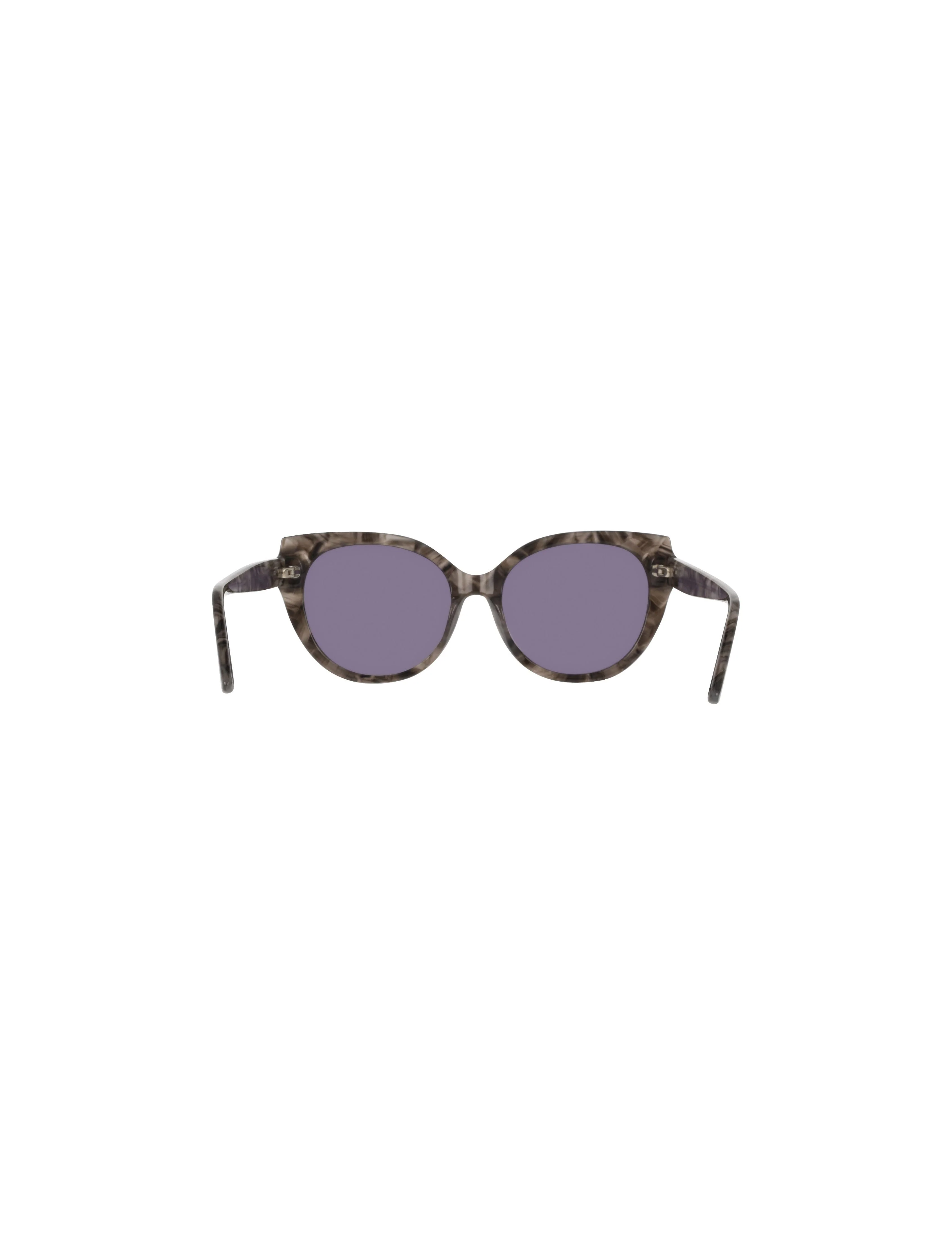 Cat-Eye Marbleized Sunglasses — official detail or alternate angle