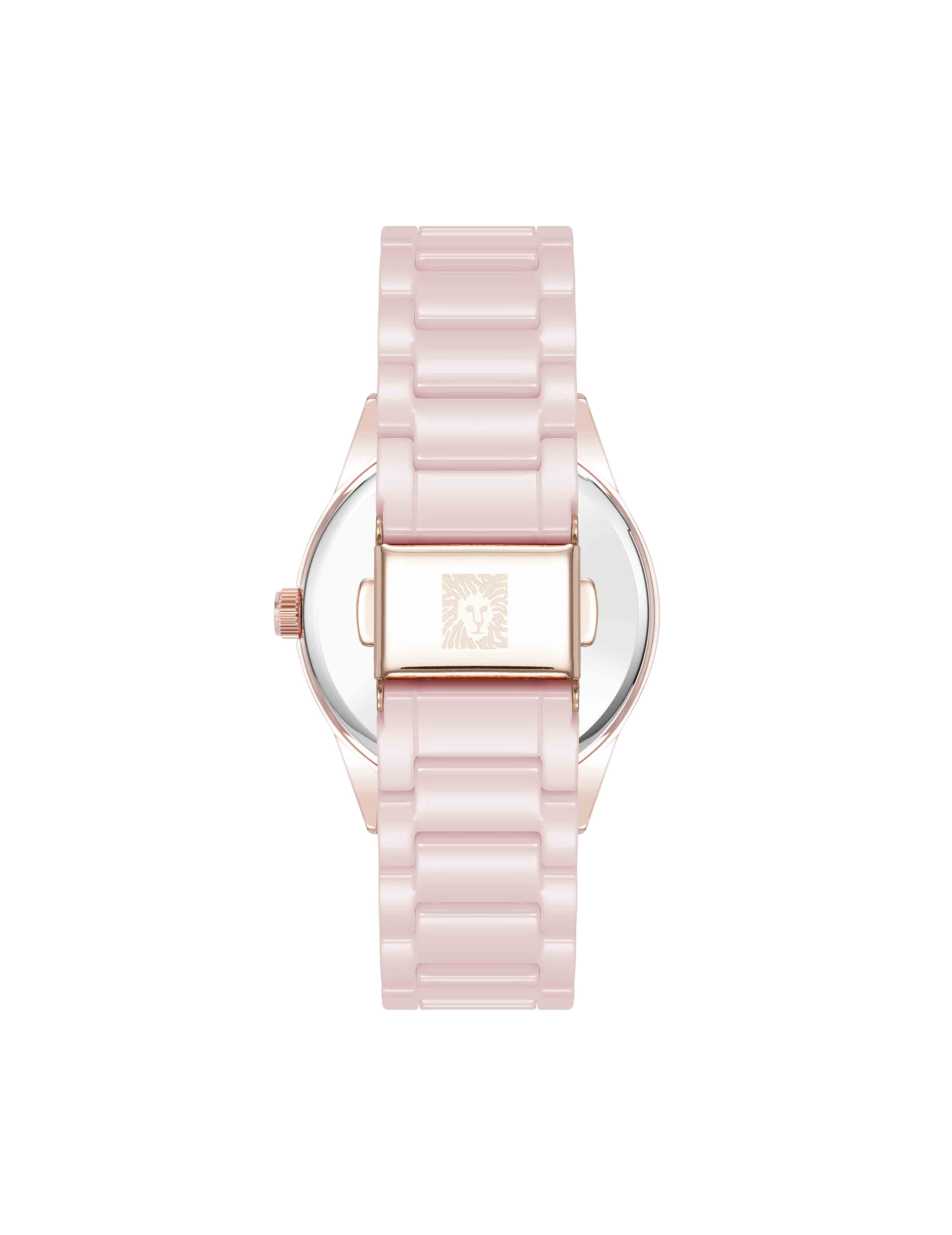 Ceramic Bracelet Floral Dial Watch — official detail or alternate angle