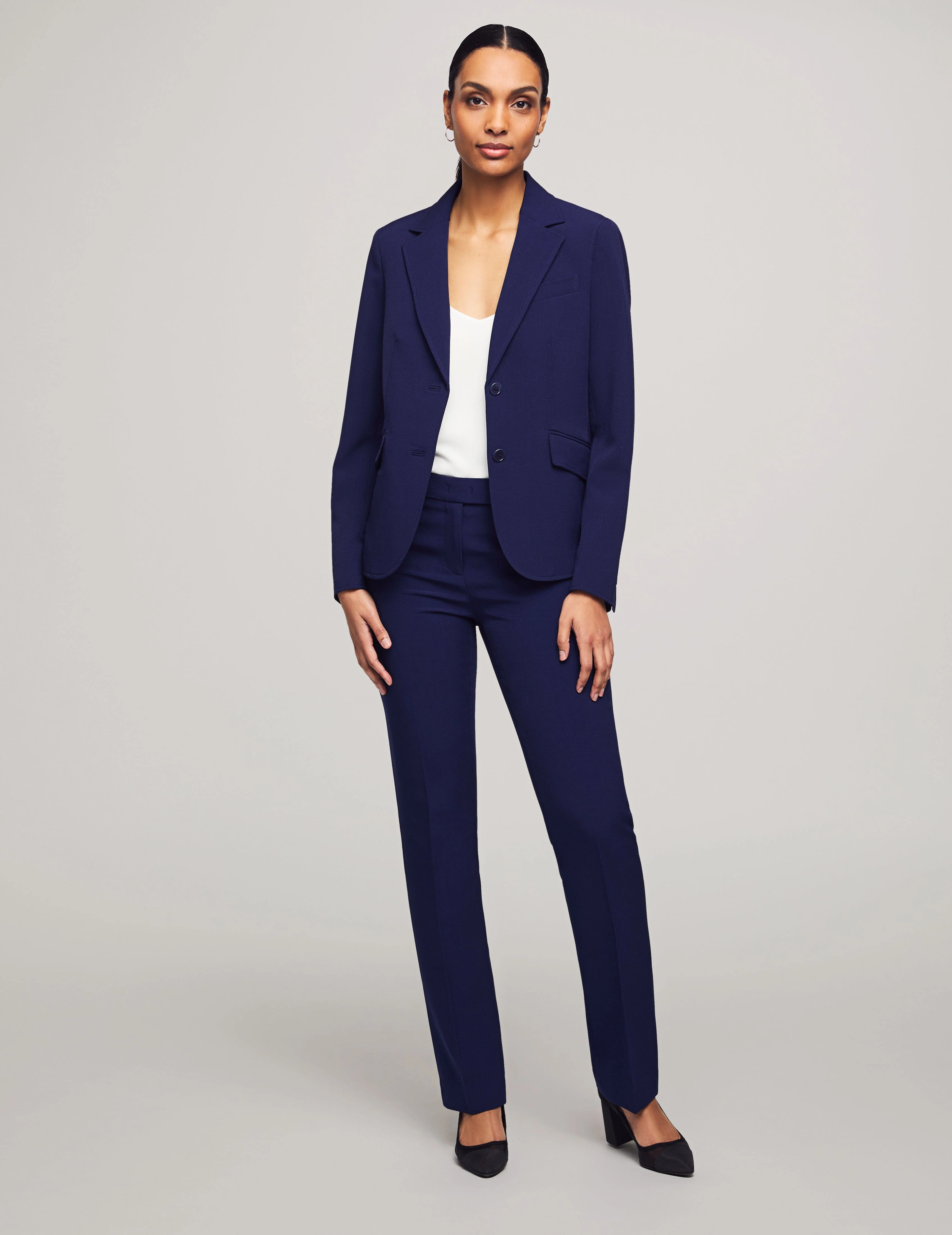 Executive Collection 3-Pc. Pants and Skirt Suit Set — official side/profile view