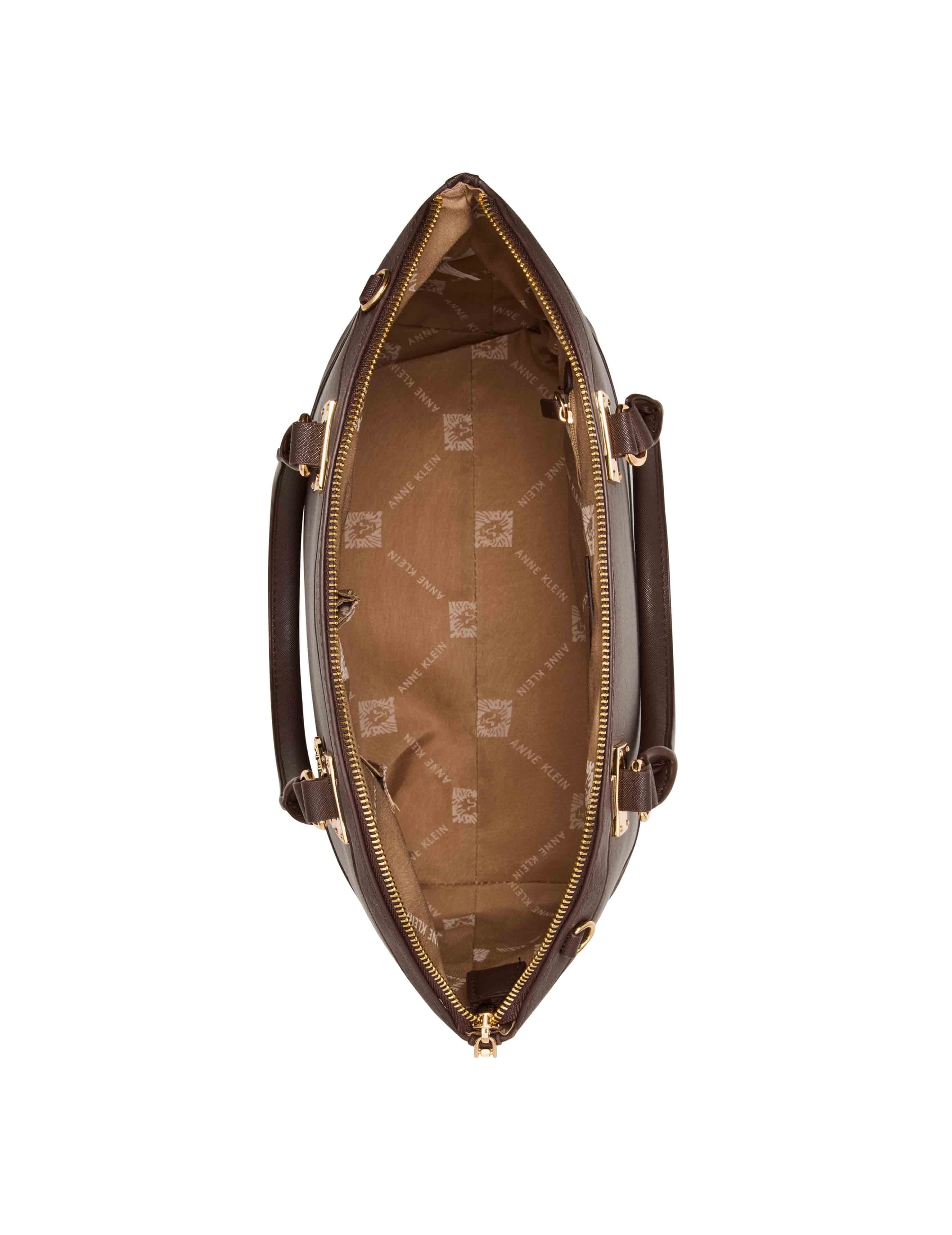 New Recruits Dome Satchel Bag — official side/profile view