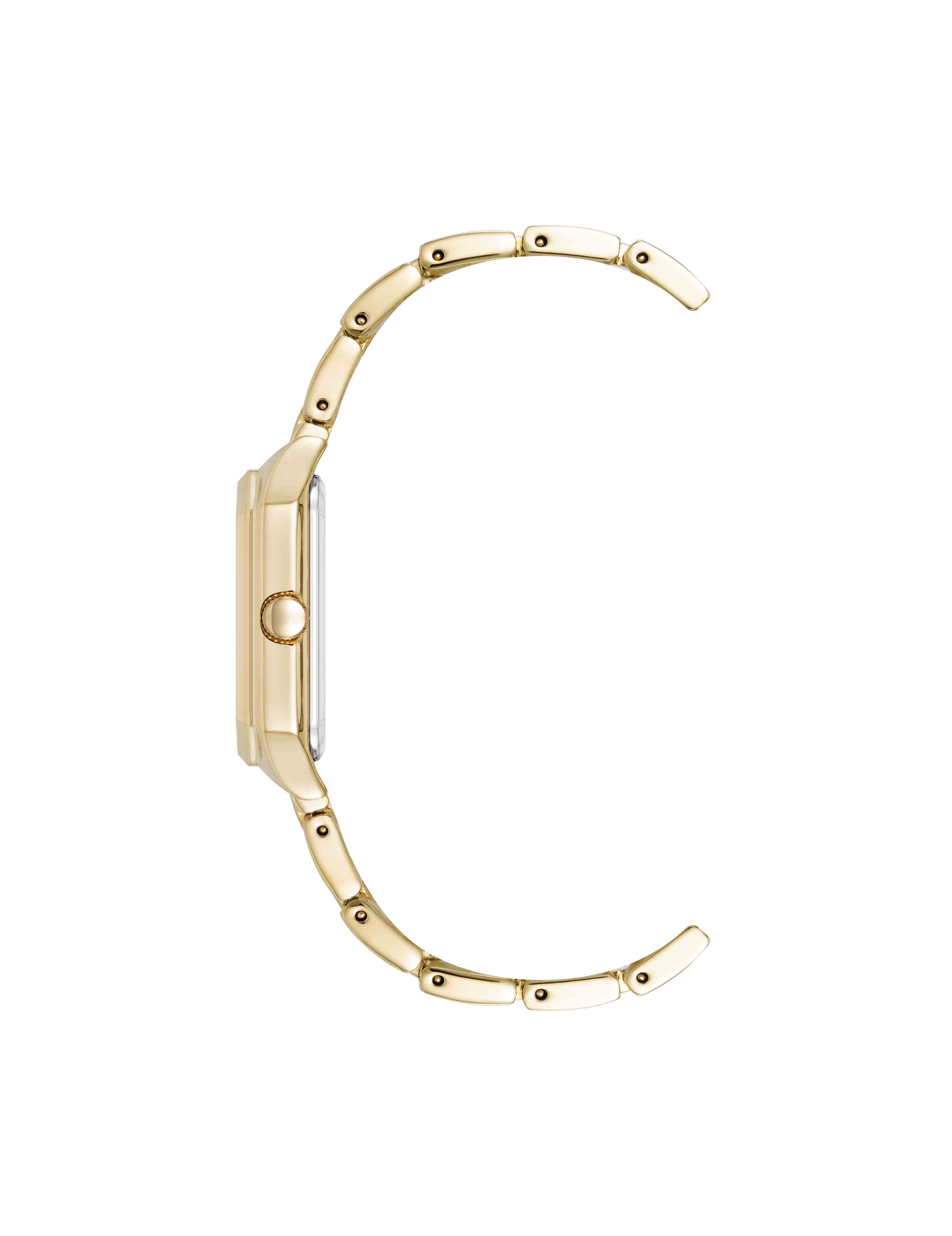 Octagonal Shaped Metal Bracelet Watch — official product image