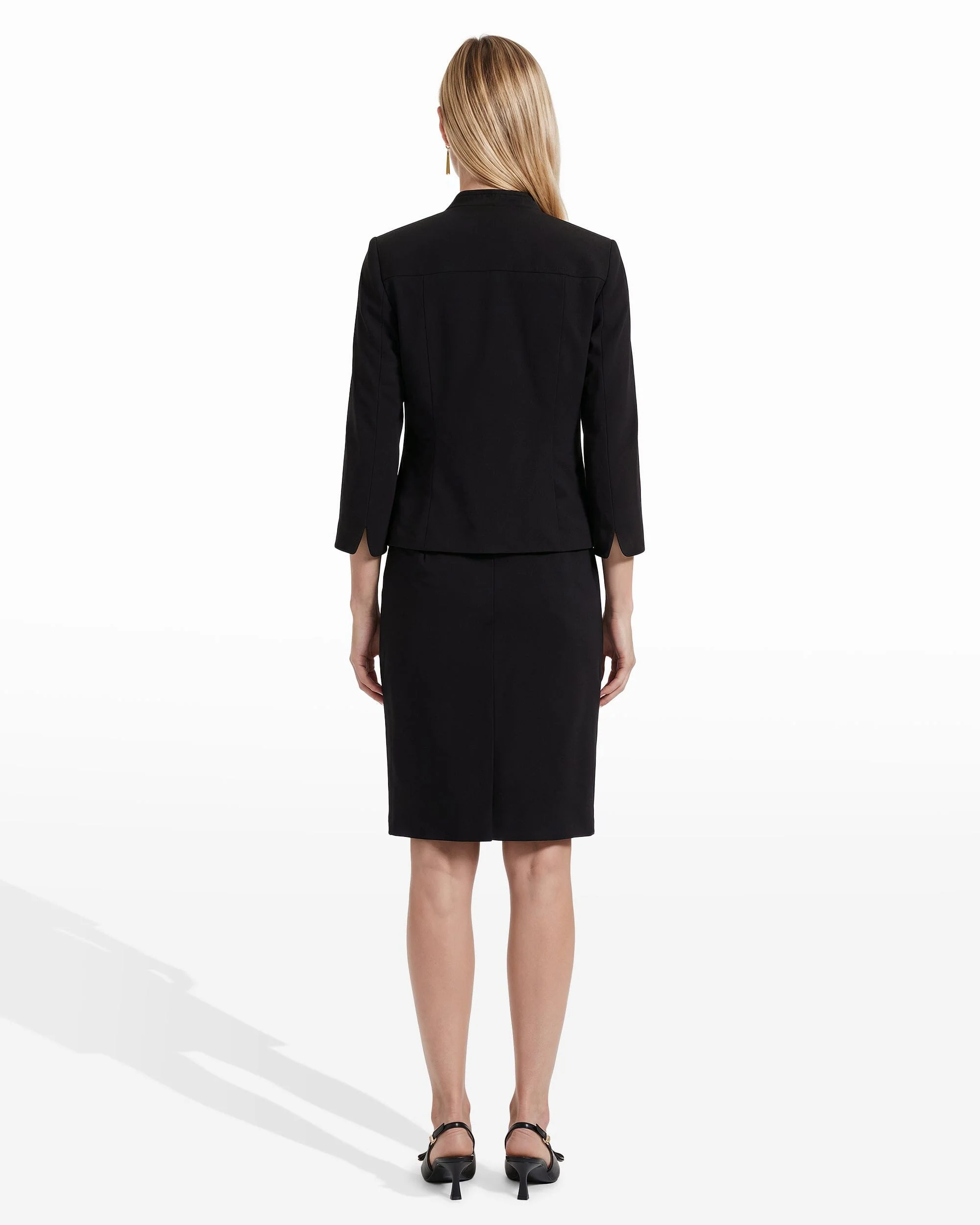 Stand Collar Blazer — official detail or alternate angle