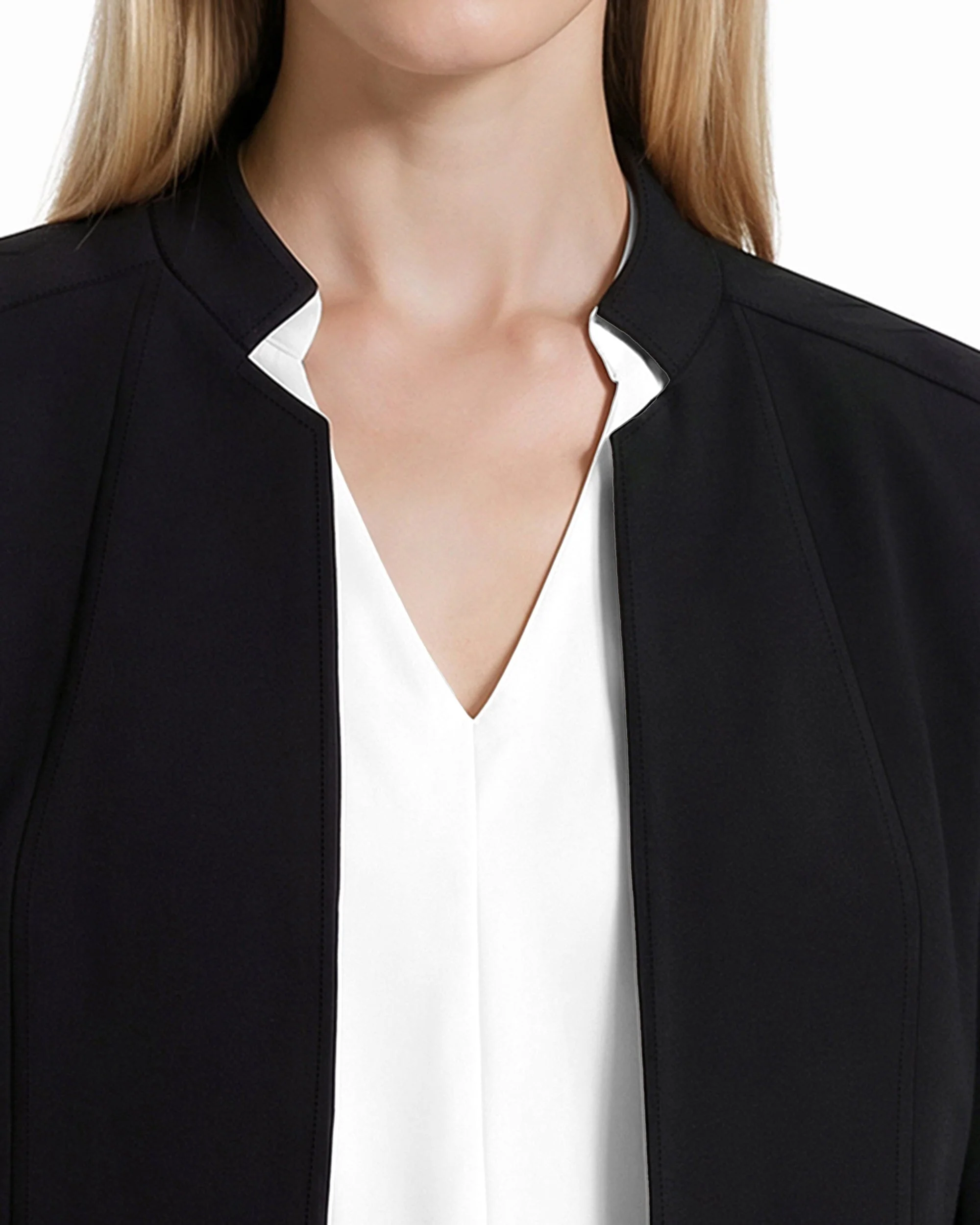 Stand Collar Blazer — official detail or alternate angle