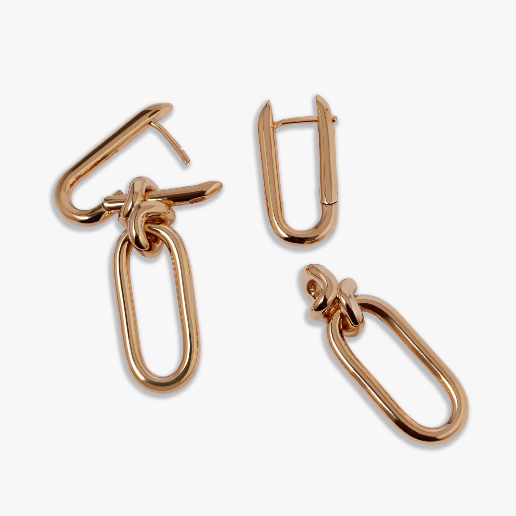 Knuckle Double Hoop Earrings detail 3